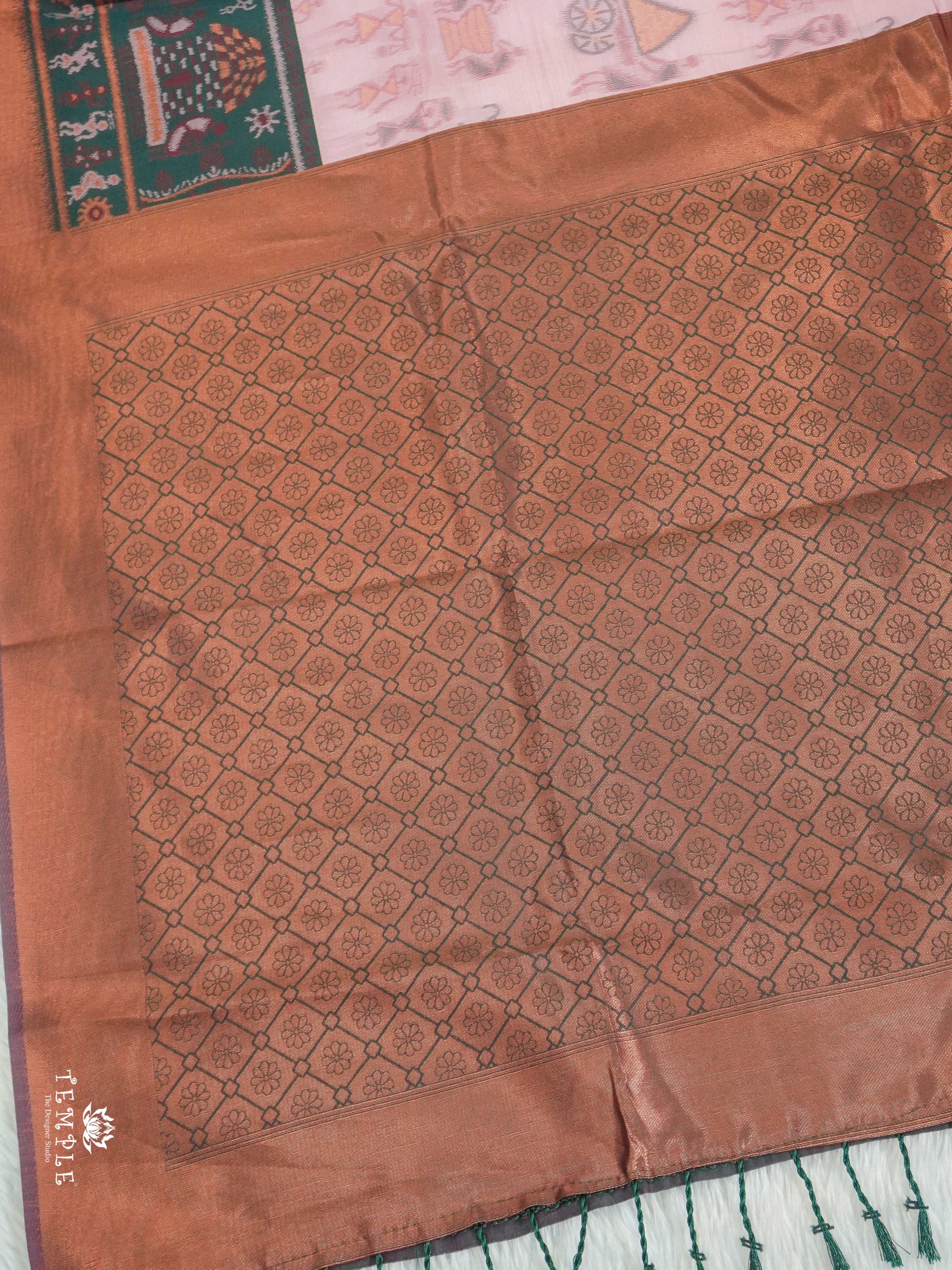 Warli Printed Art Silk Sarees | TTDS2582 | Design 6