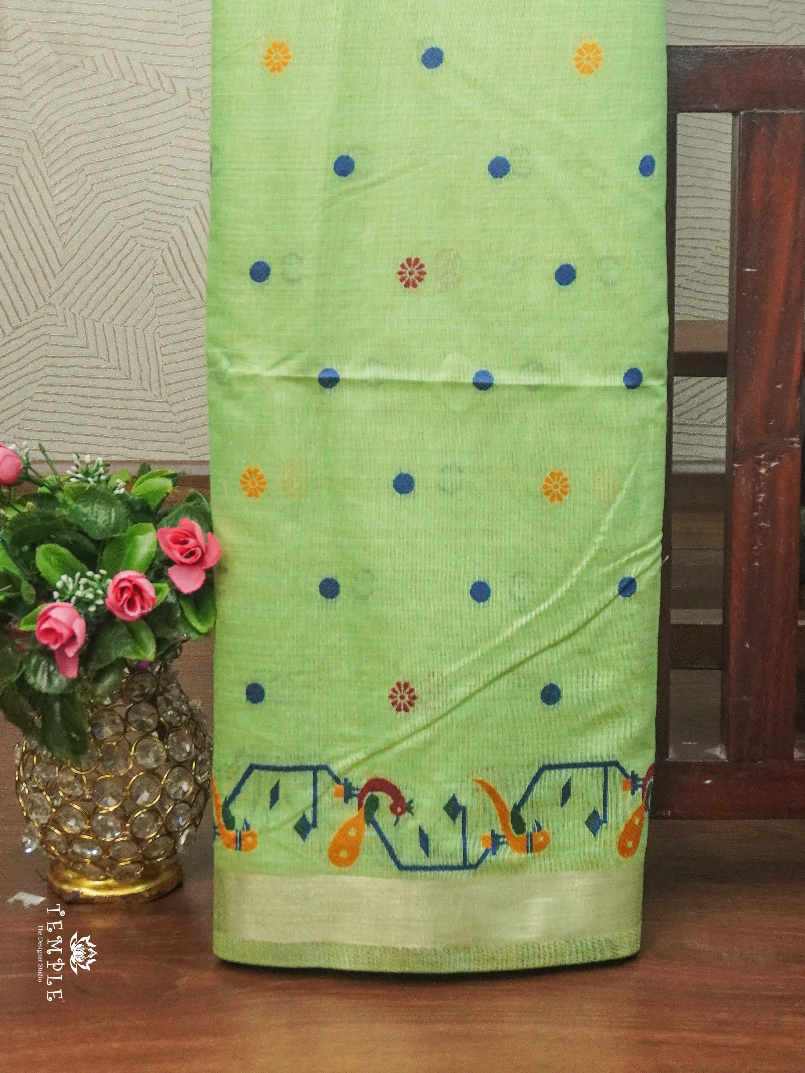 Ghicha Cotton Saree | TTDS2589