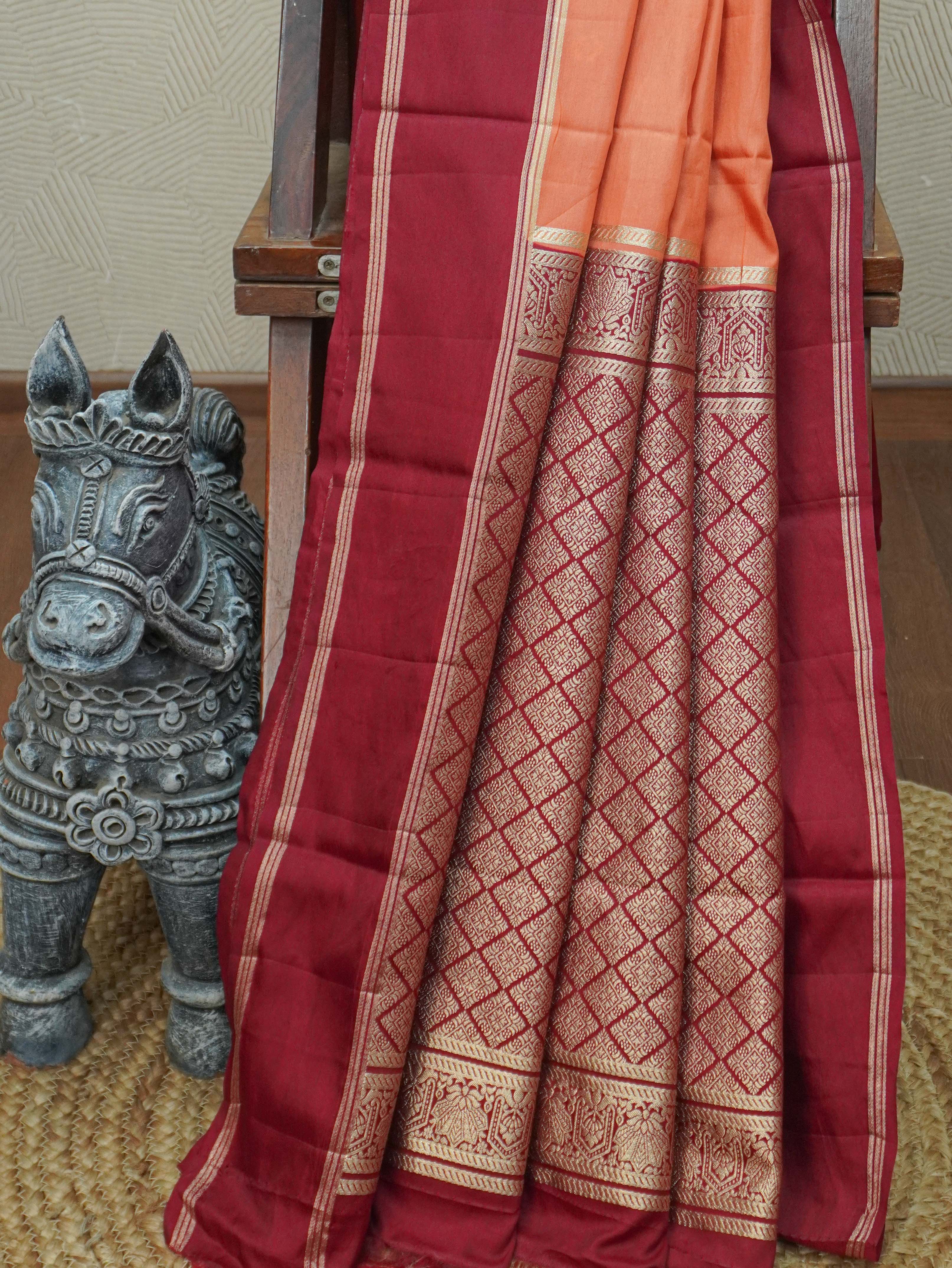 Gaji Silk Saree | TTDS3487
