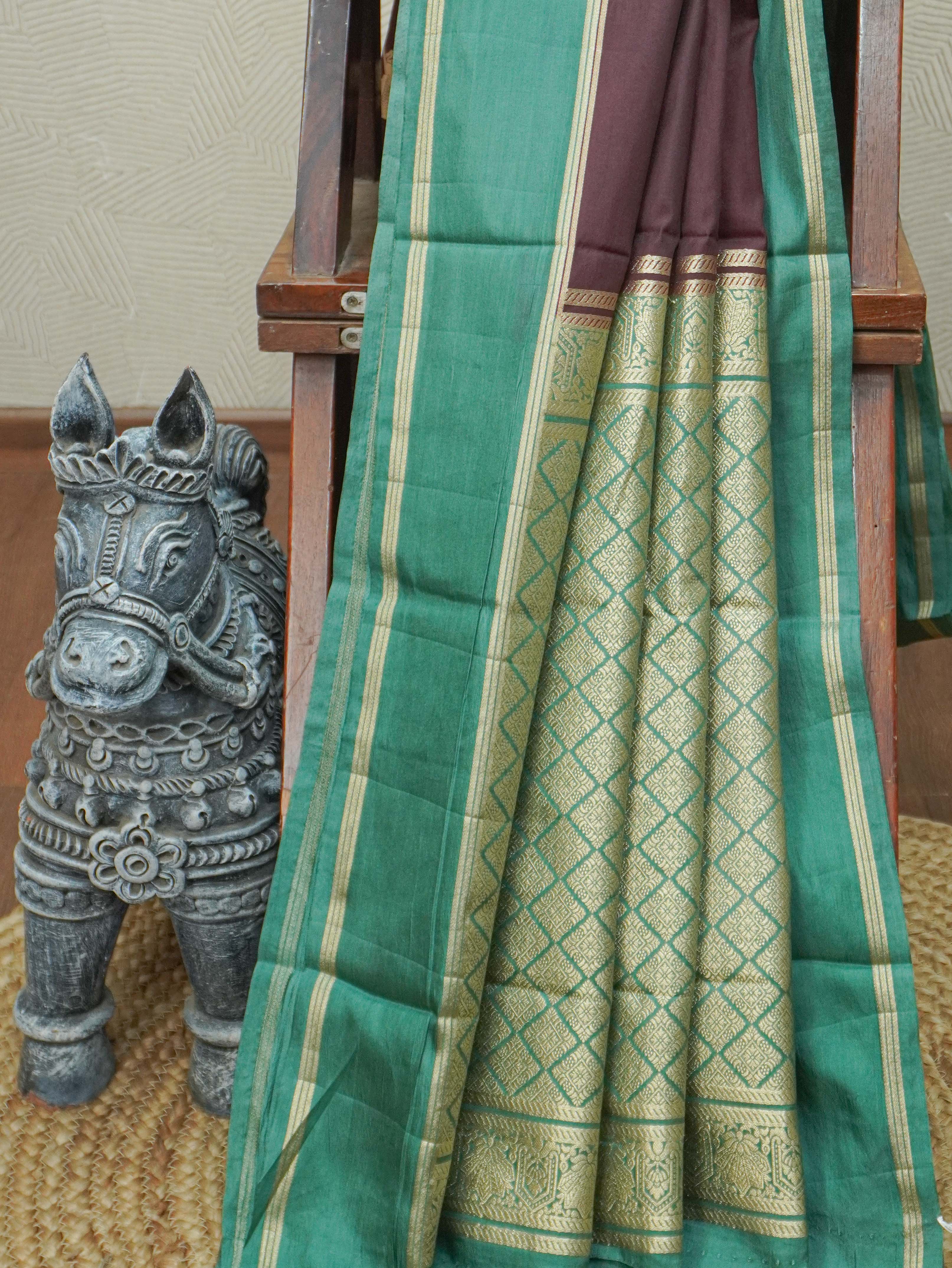 Gaji Silk Saree | TTDS3487