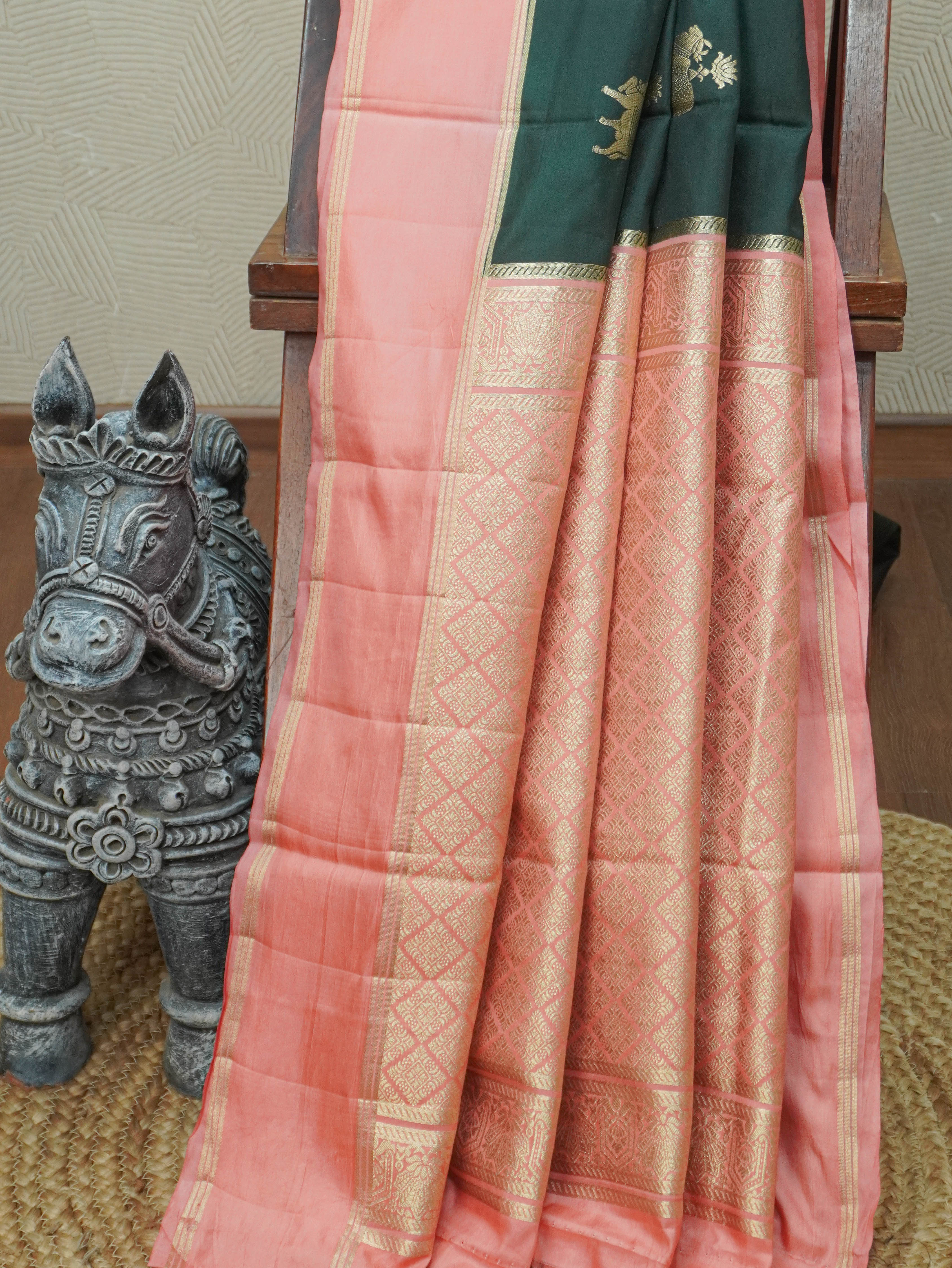 Gaji Silk Saree | TTDS3487