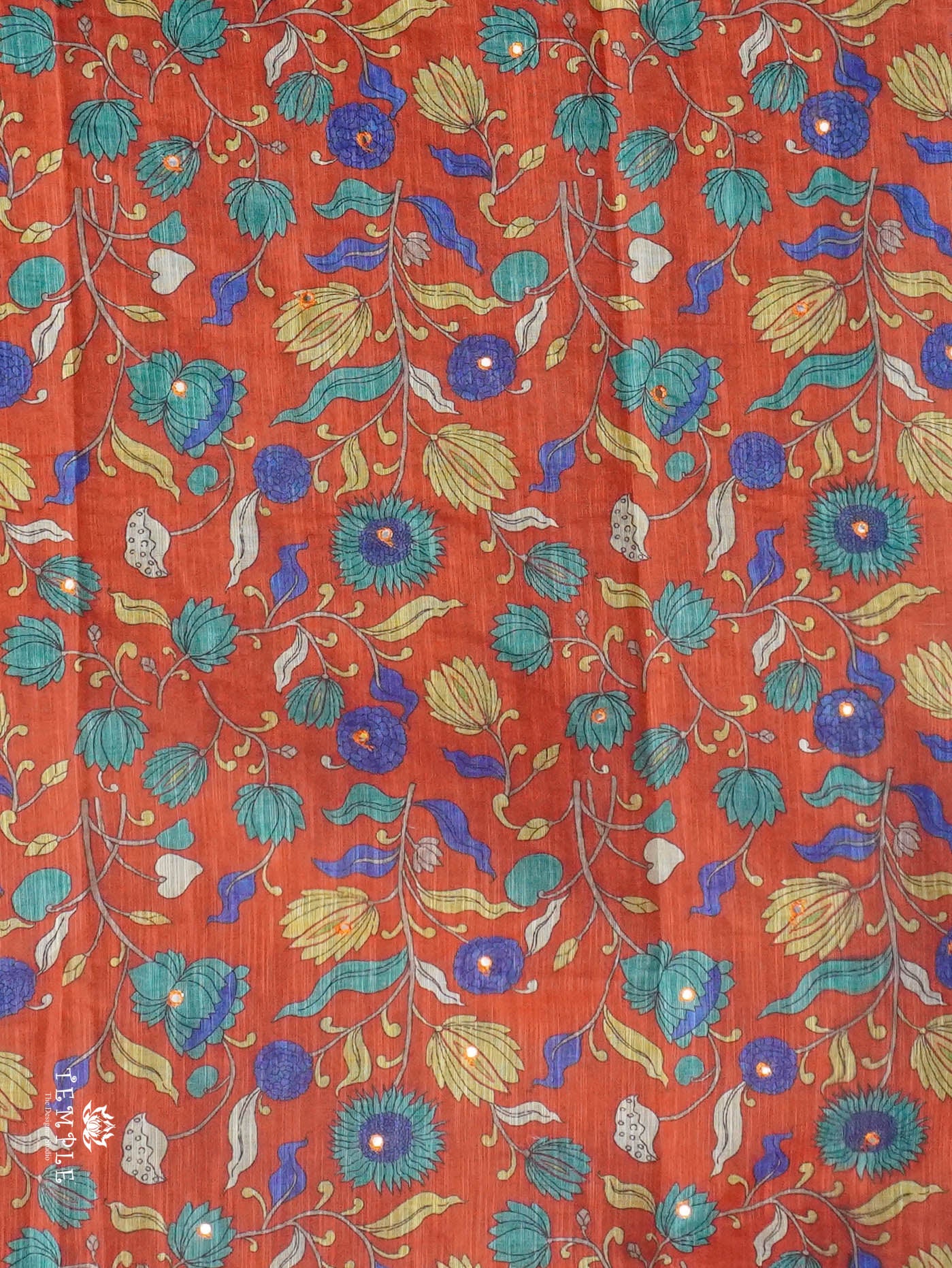 Linen Cotton Saree | TTDS3065