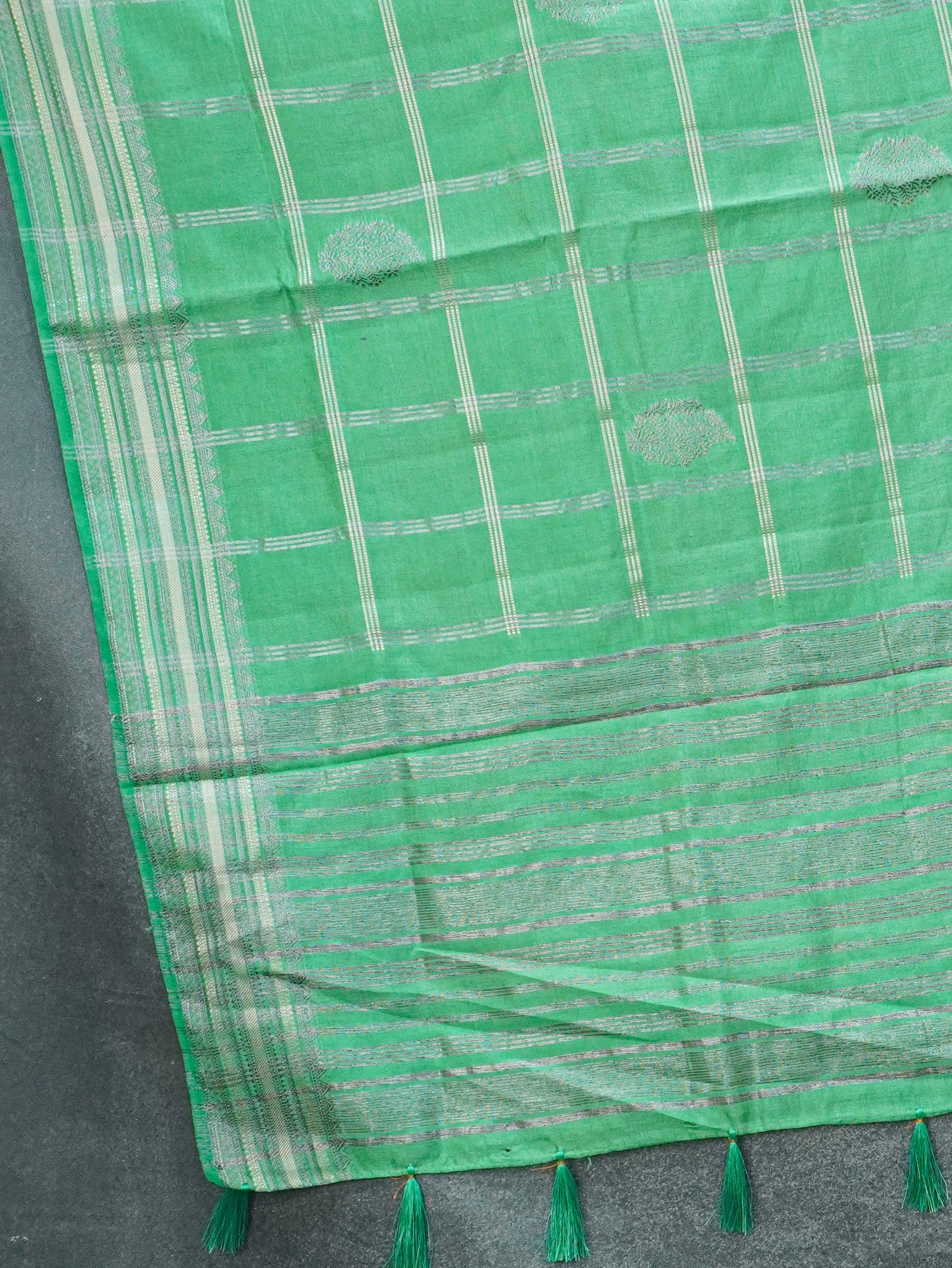 Semi Tussar Silk Saree | TTDS3363