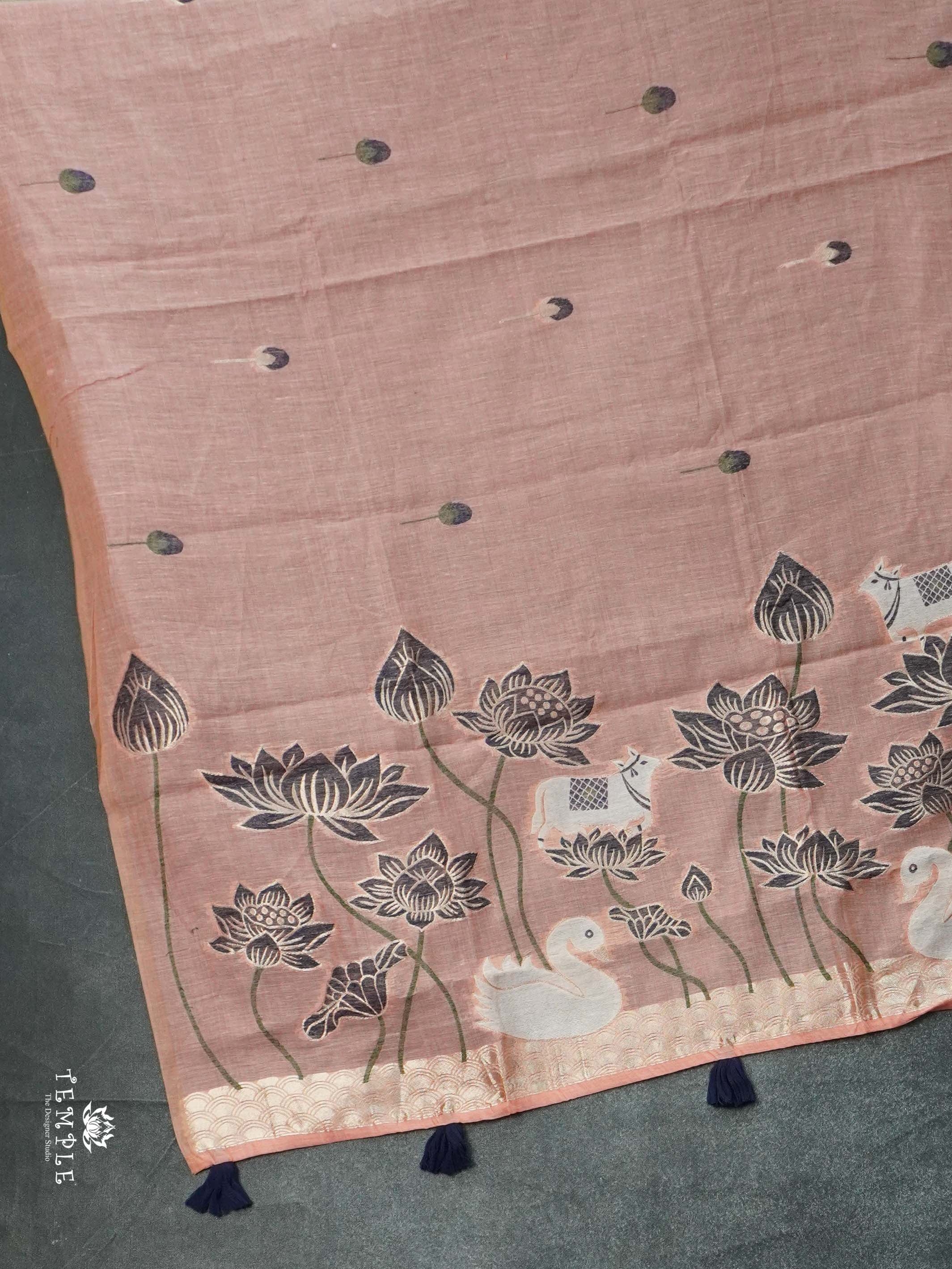 Ghicha Cotton Saree | TTDS2576