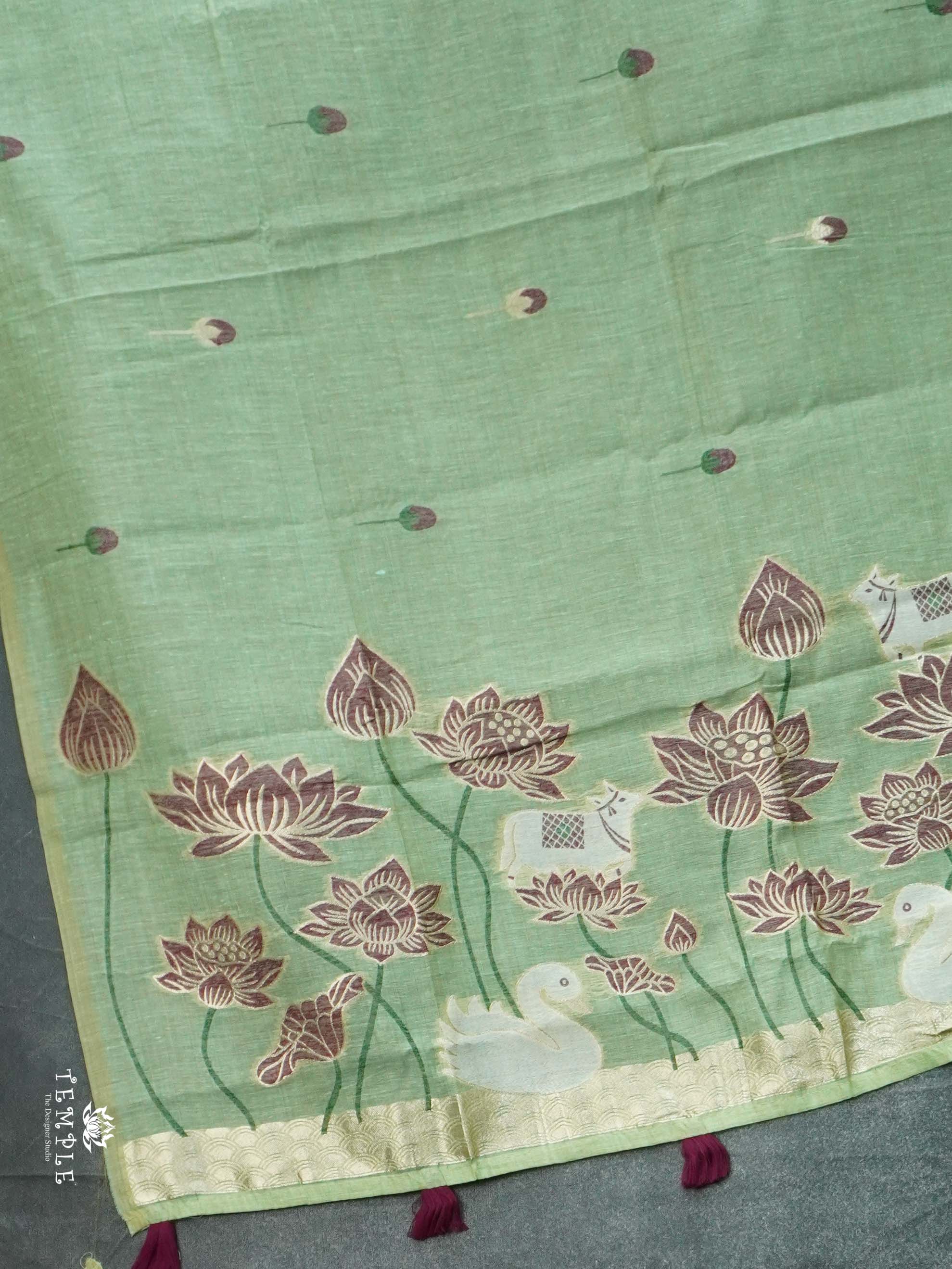 Ghicha Cotton Saree | TTDS2576