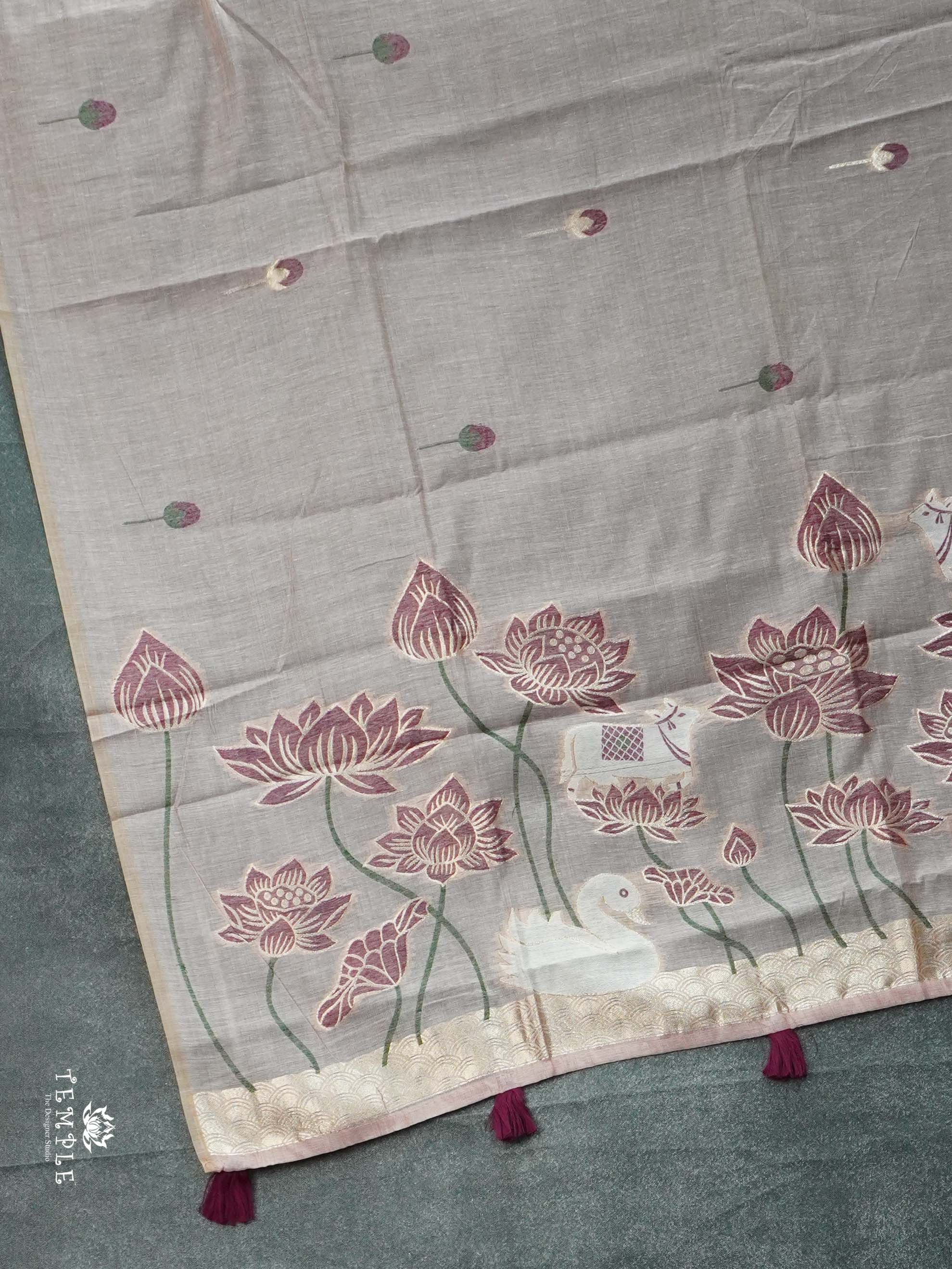 Ghicha Cotton Saree | TTDS2576