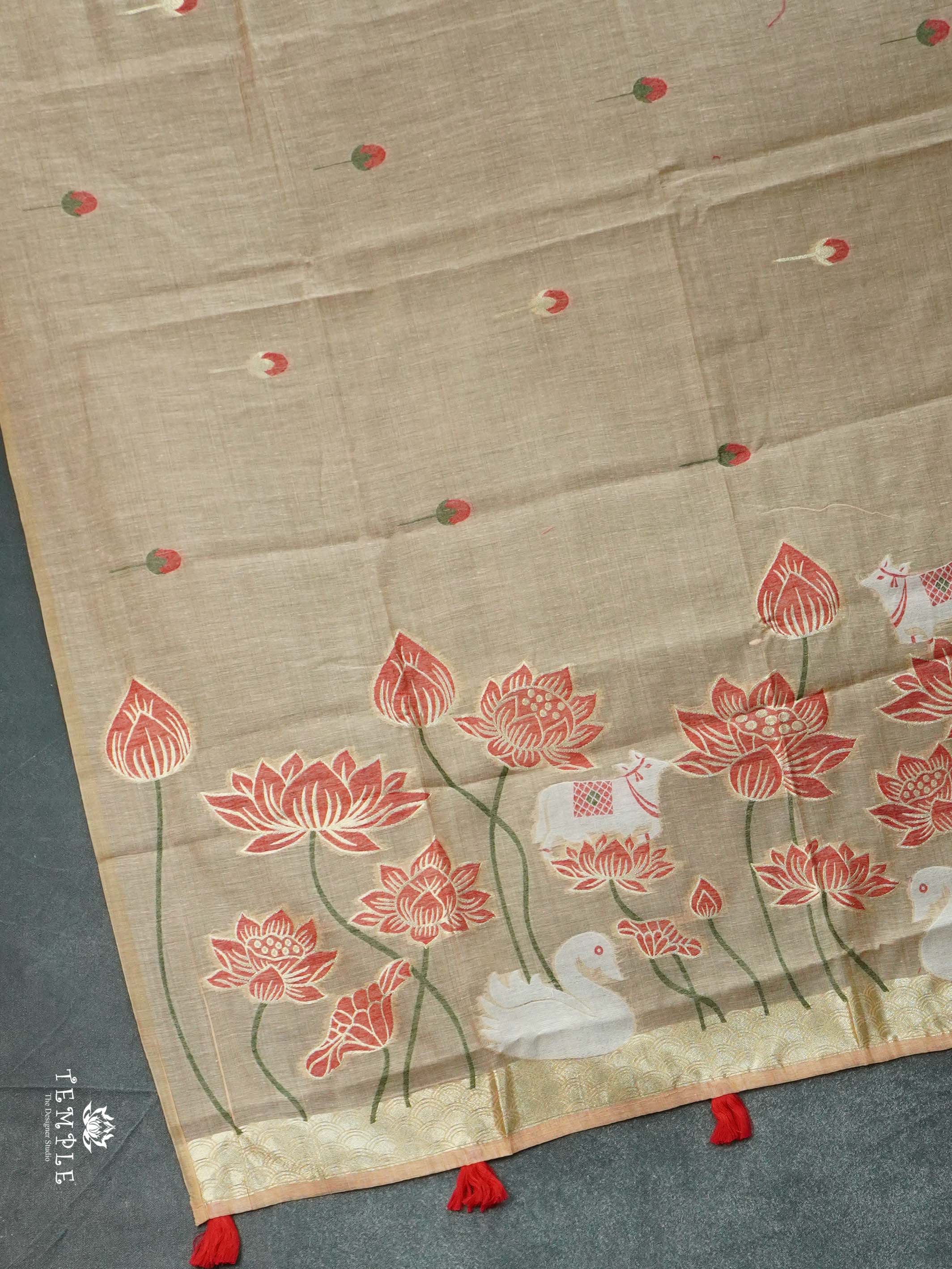 Ghicha Cotton Saree | TTDS2576