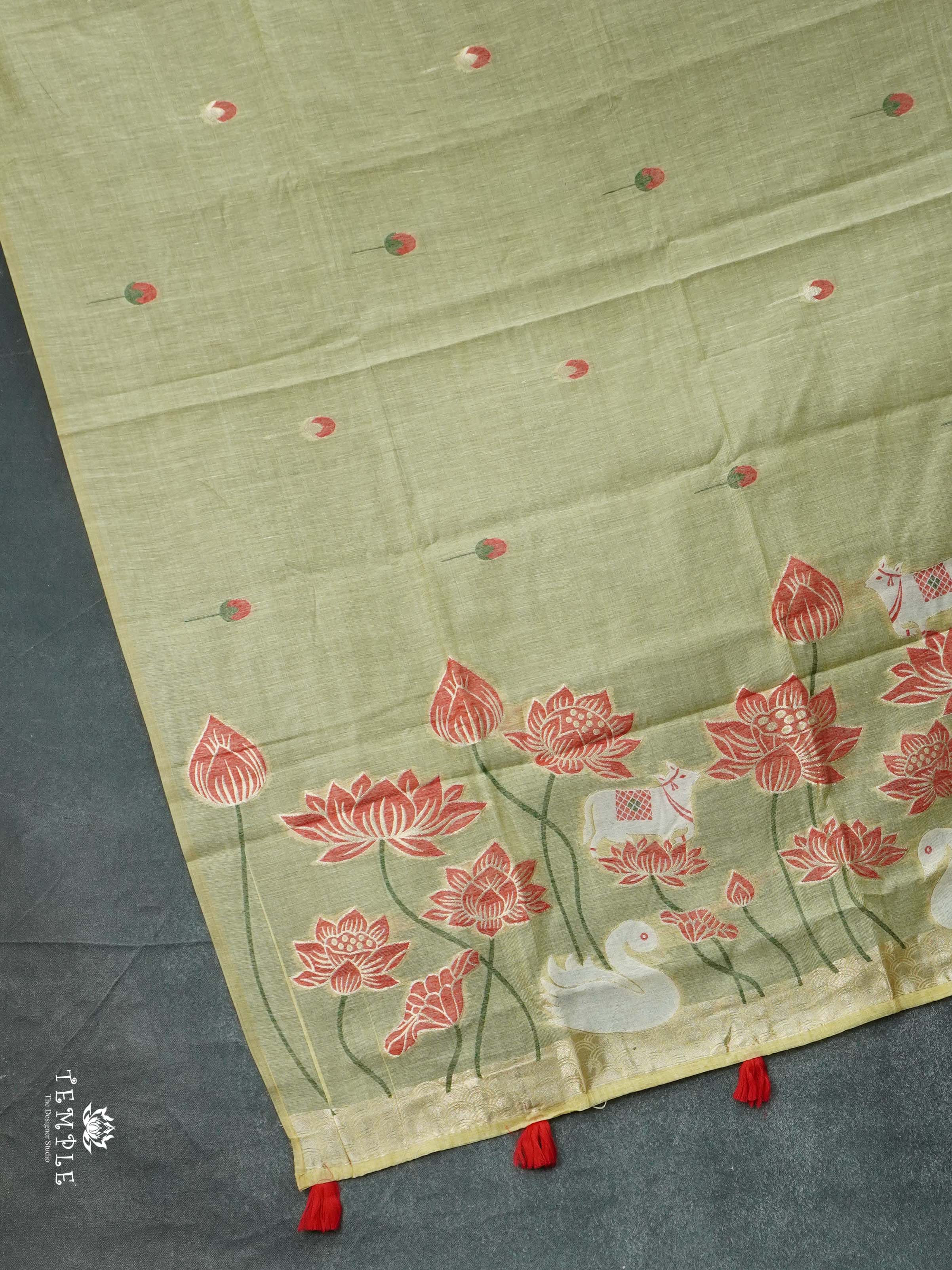 Ghicha Cotton Saree | TTDS2576