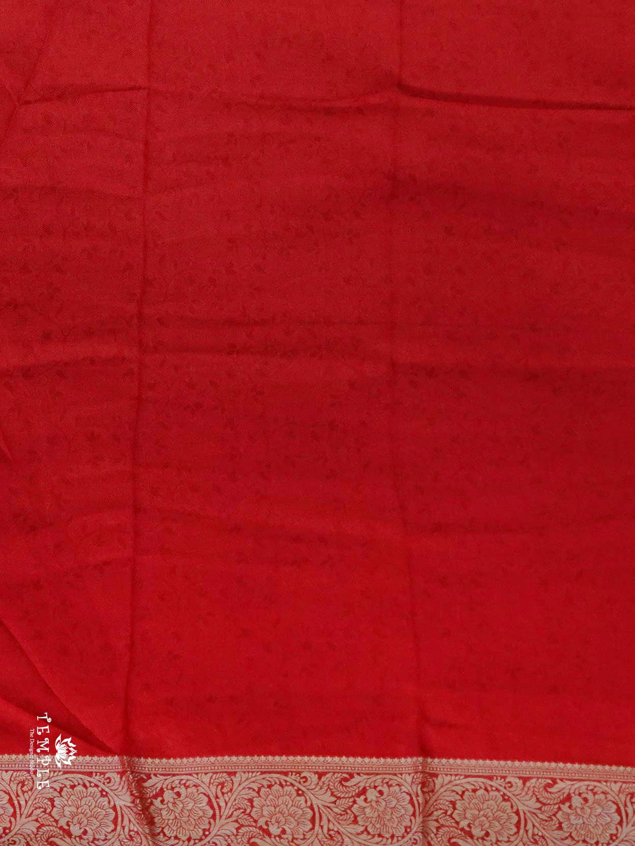 Stripe Printed Crepe Silk Saree | TTDS2588