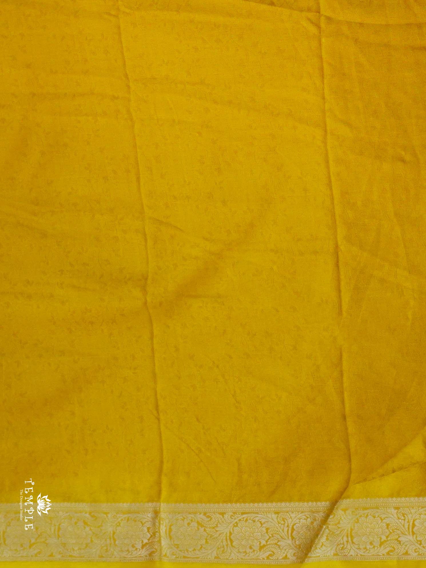 Stripe Printed Crepe Silk Saree | TTDS2588