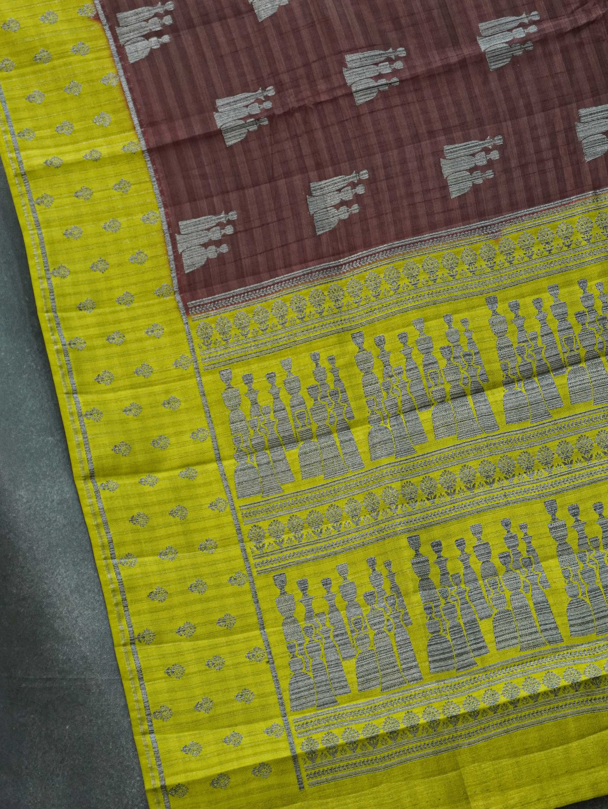Semi Tussar Silk Saree | TTDS3408