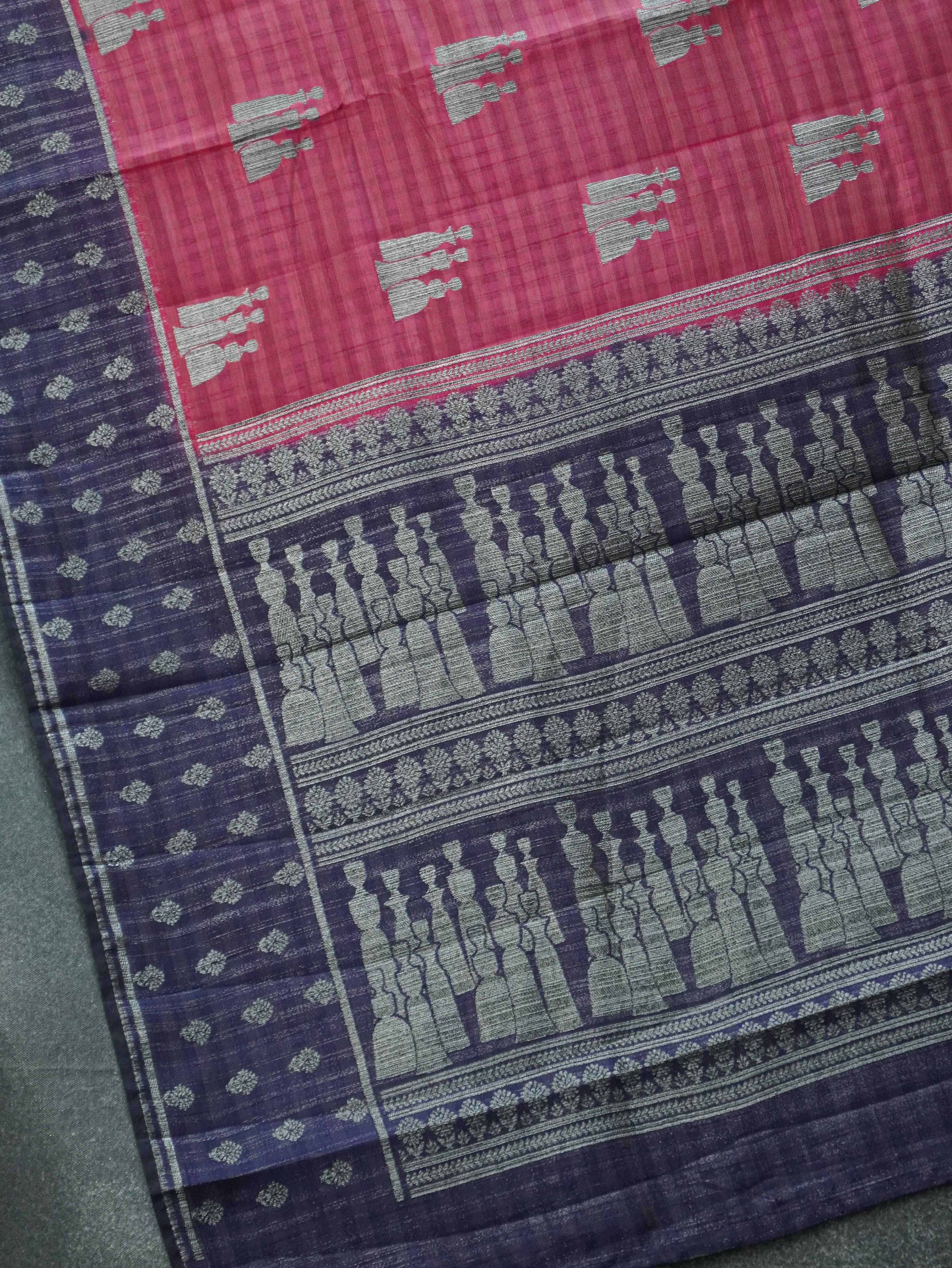 Semi Tussar Silk Saree | TTDS3408