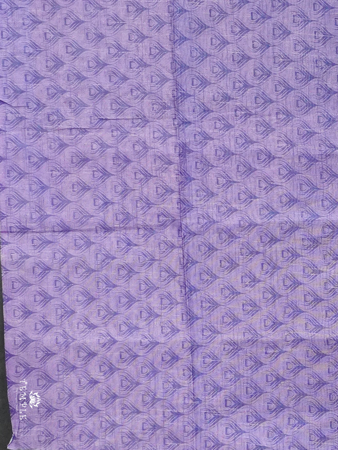Printed Tussar Silk Saree | TTDS3069