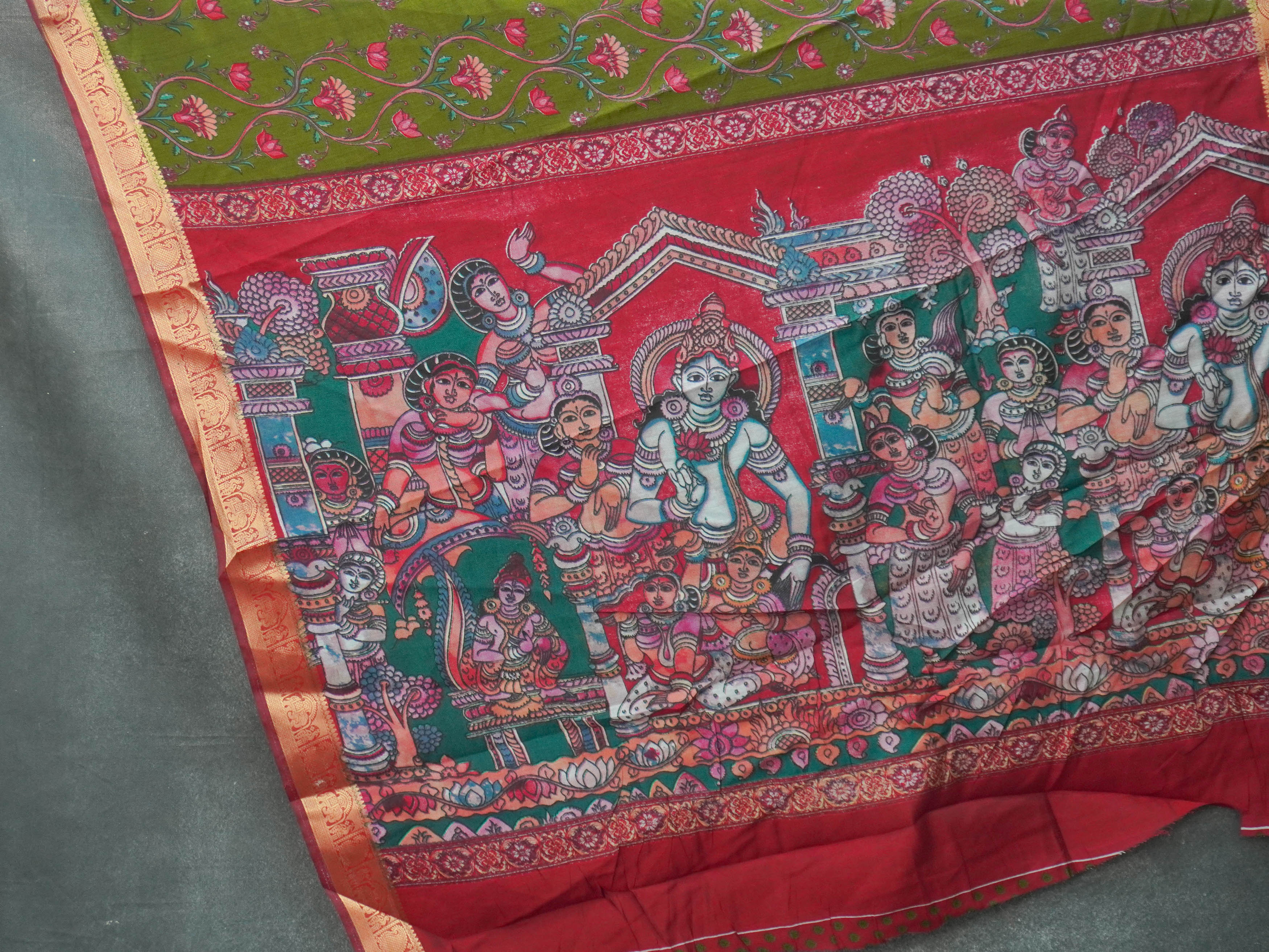Mangalagiri Cotton Saree | TTDS3492