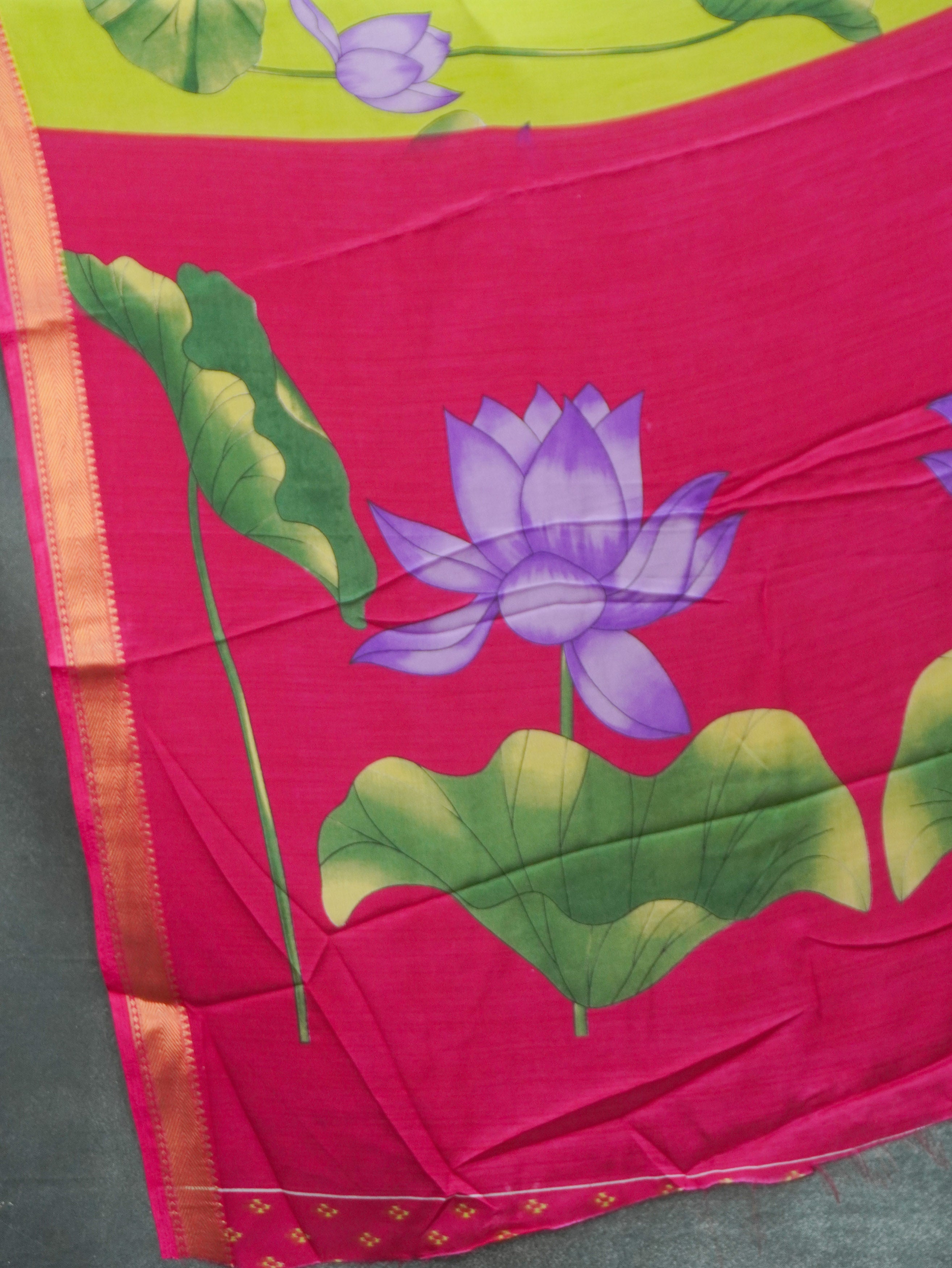 Semi Mysore Silk Saree | TTDS3494