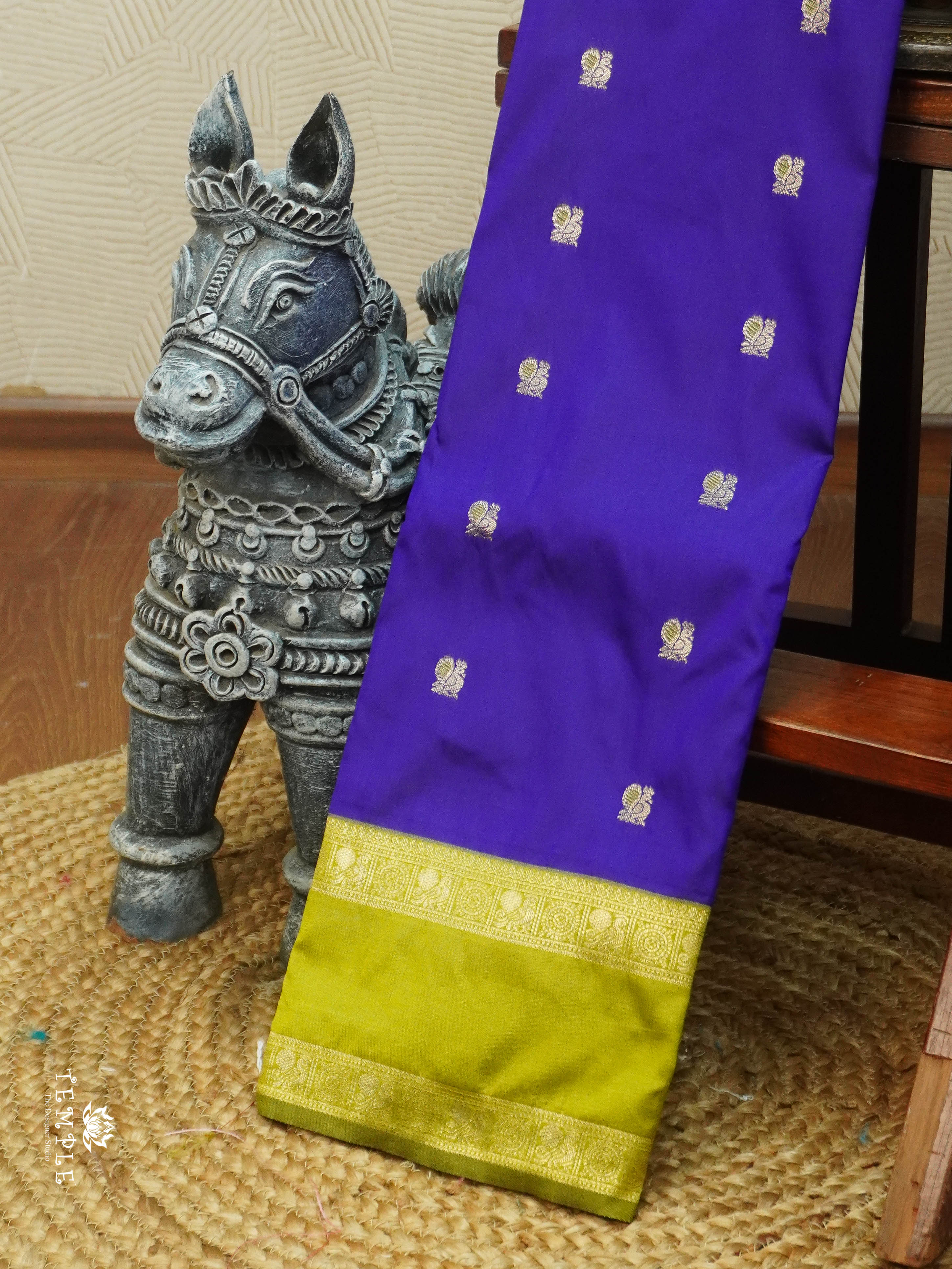 Semi Kanchi Silk Saree | TTDS3059