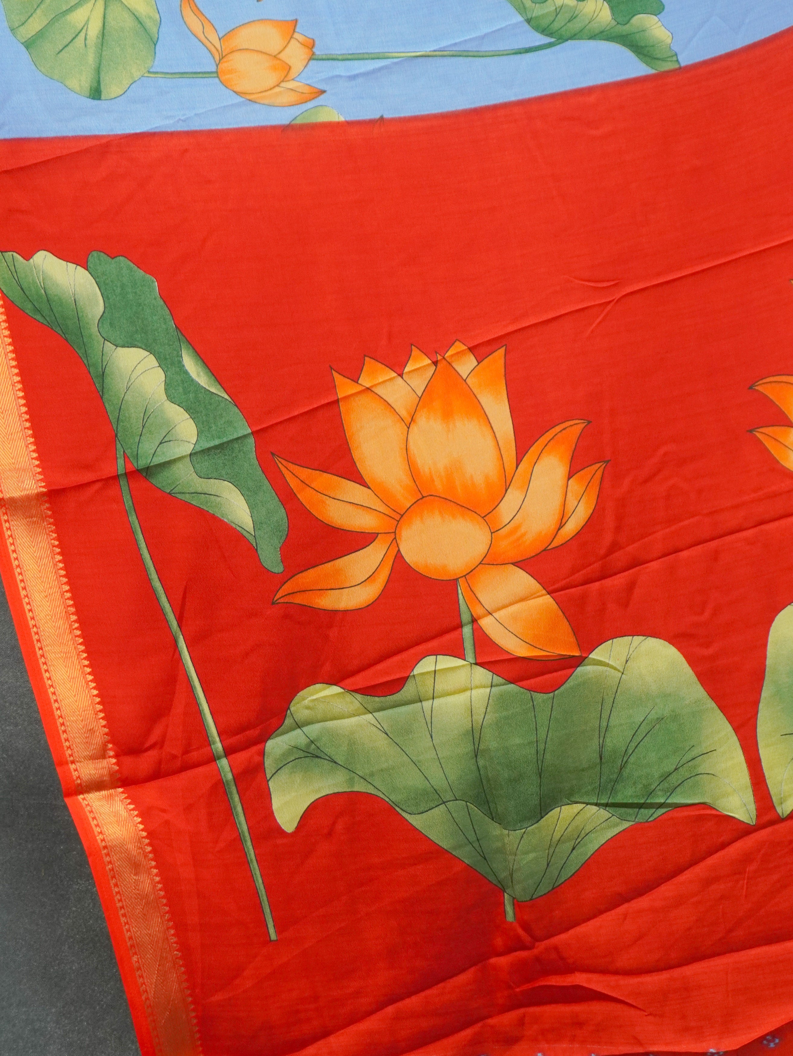 Semi Mysore Silk Saree | TTDS3494