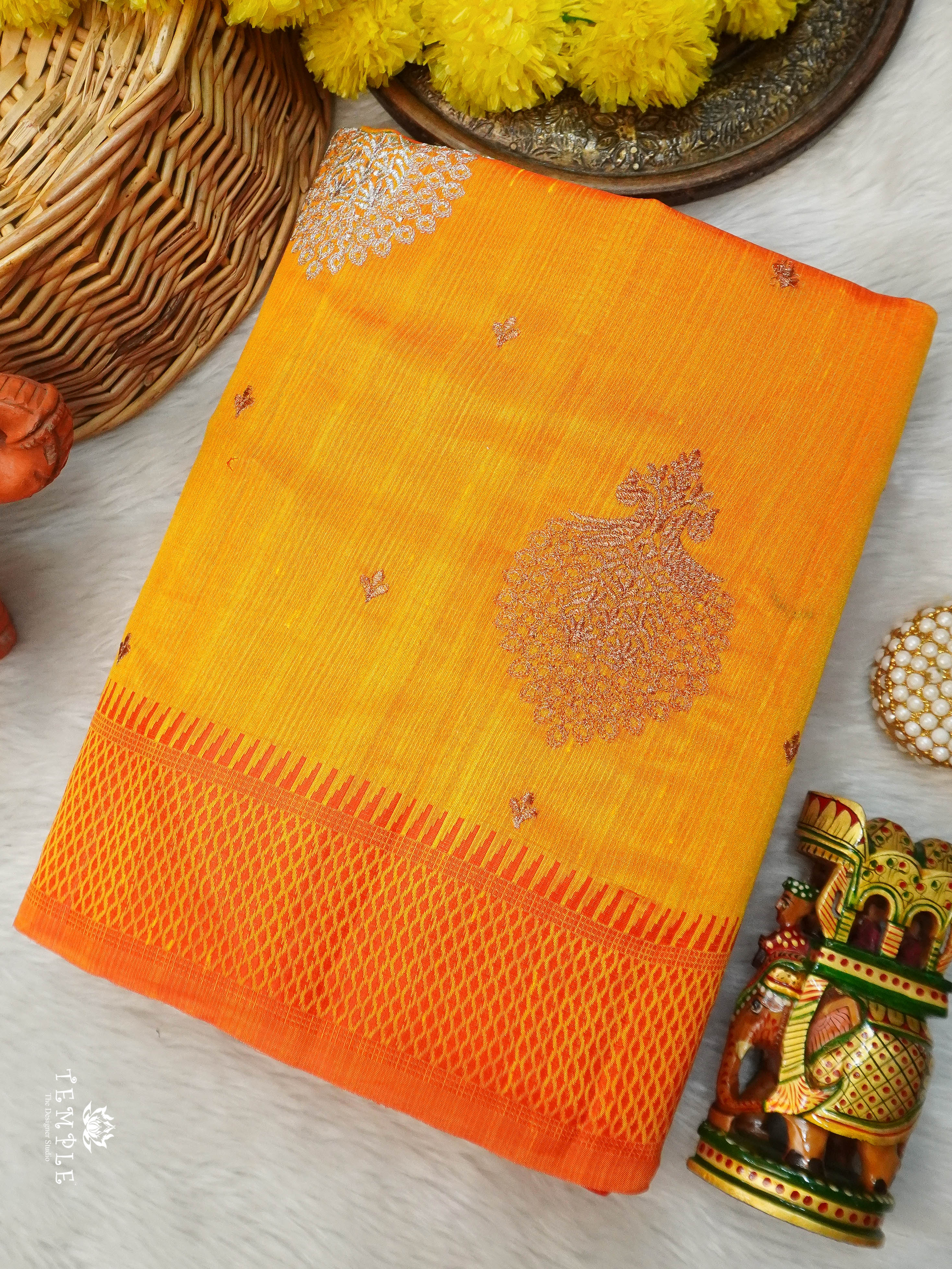 Tussar Silk Saree | TTDS3061