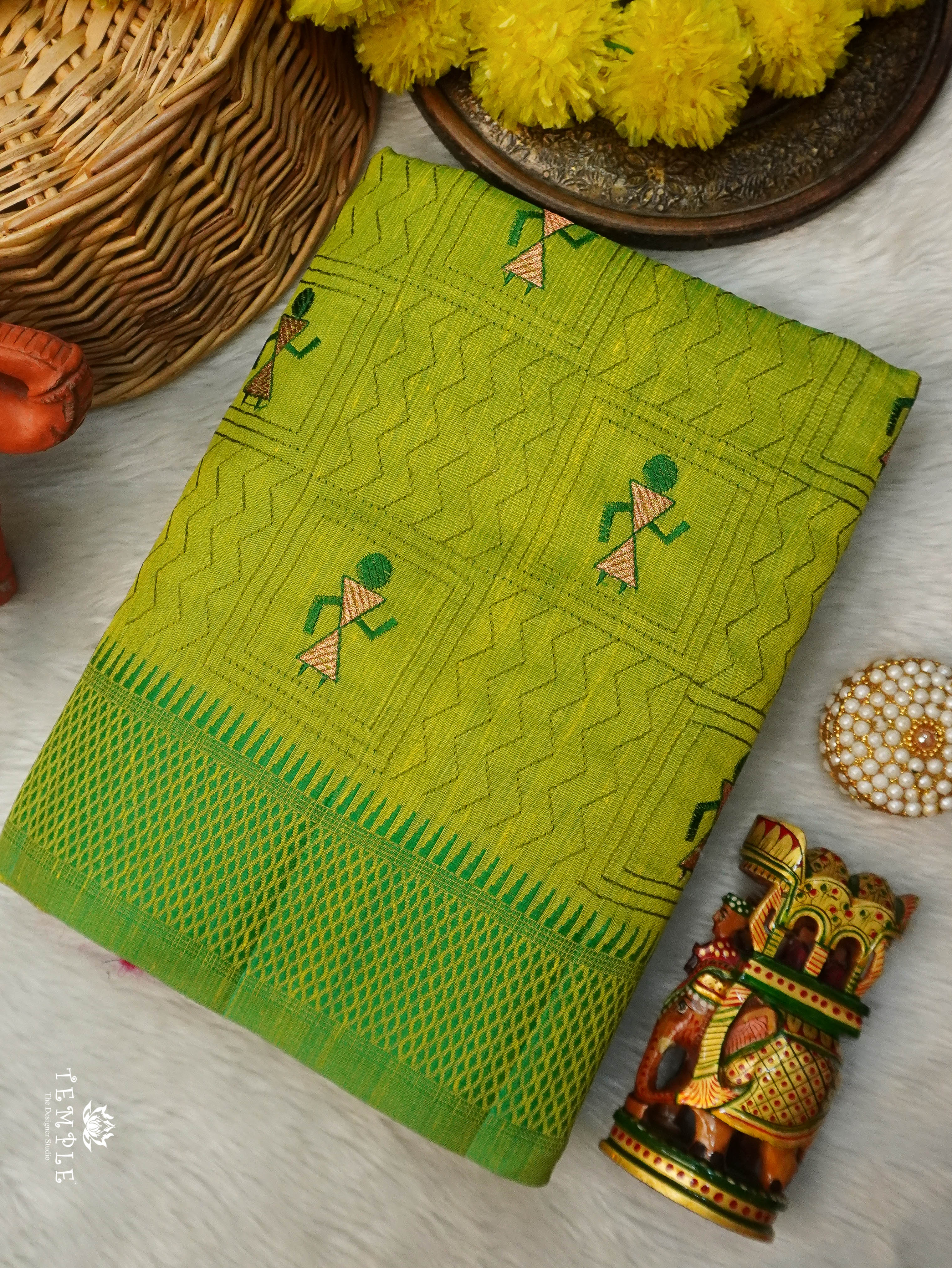 Tussar Silk Saree | TTDS3062