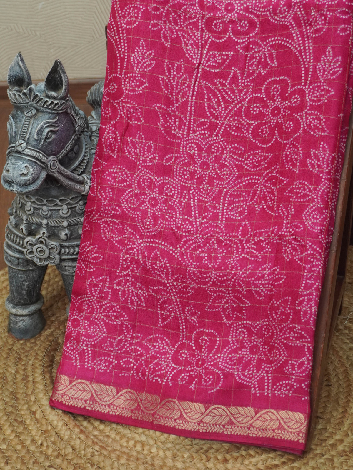 Printed Georgette Saree | TTDS3532