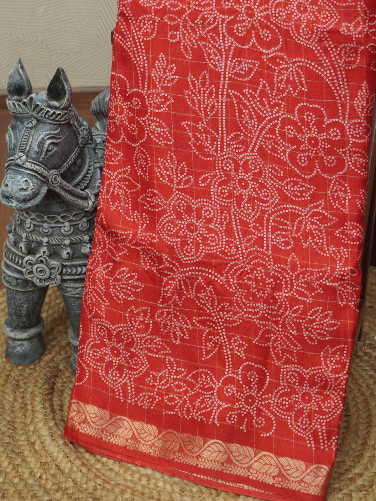 Printed Georgette Saree | TTDS3532