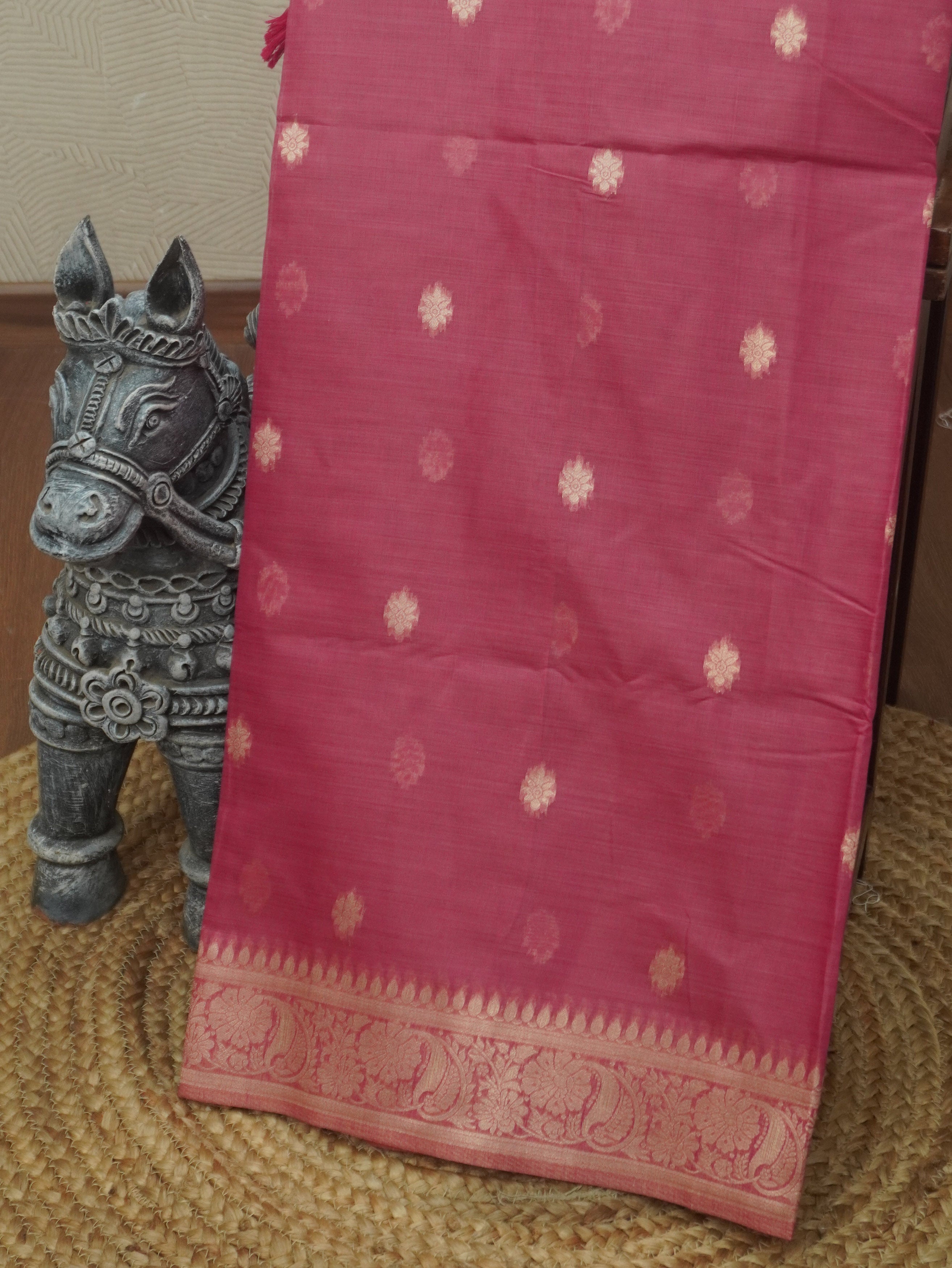 Chanderi Cotton Saree | TTDS3513