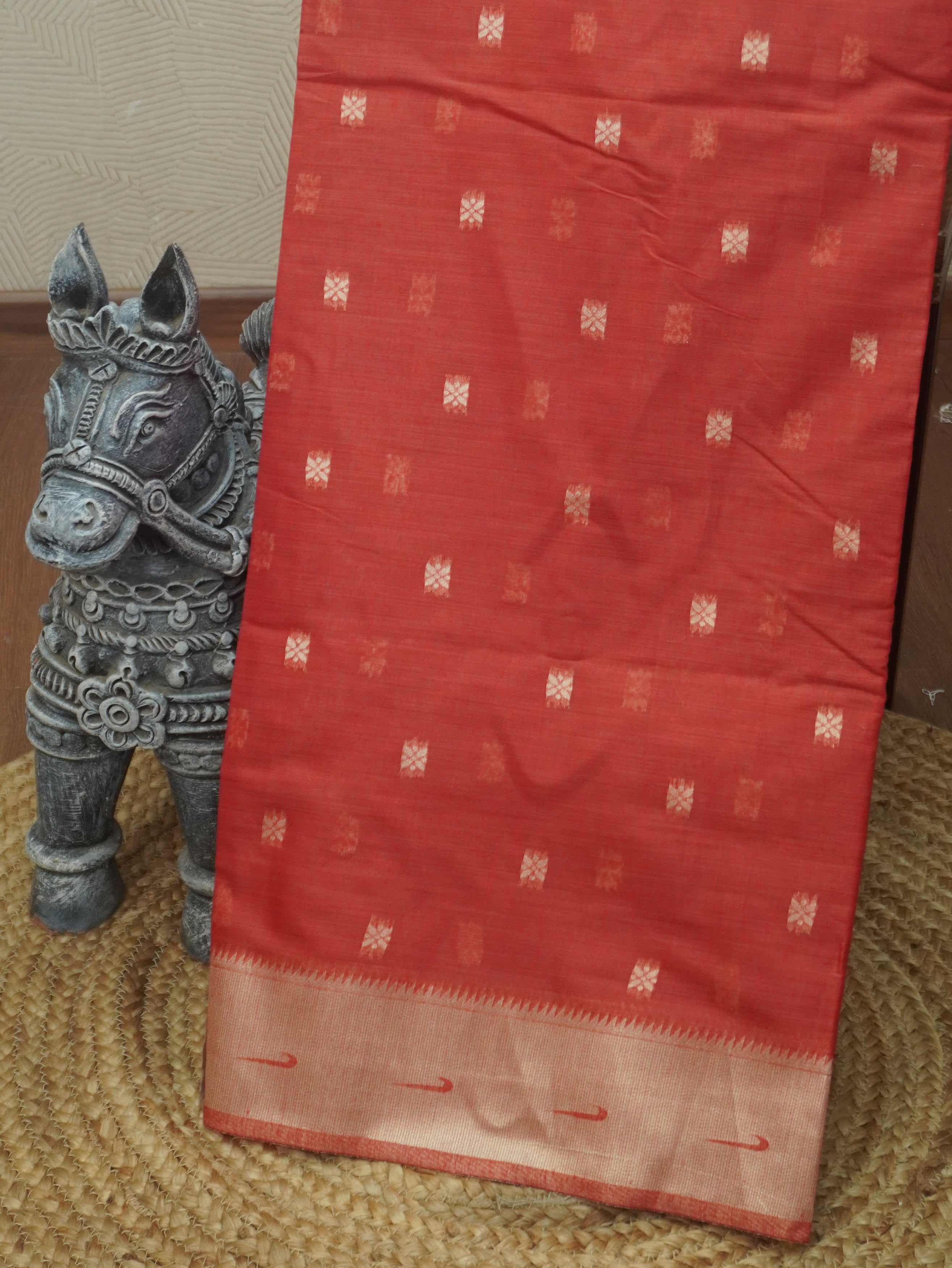Chanderi Cotton Saree | TTDS3495