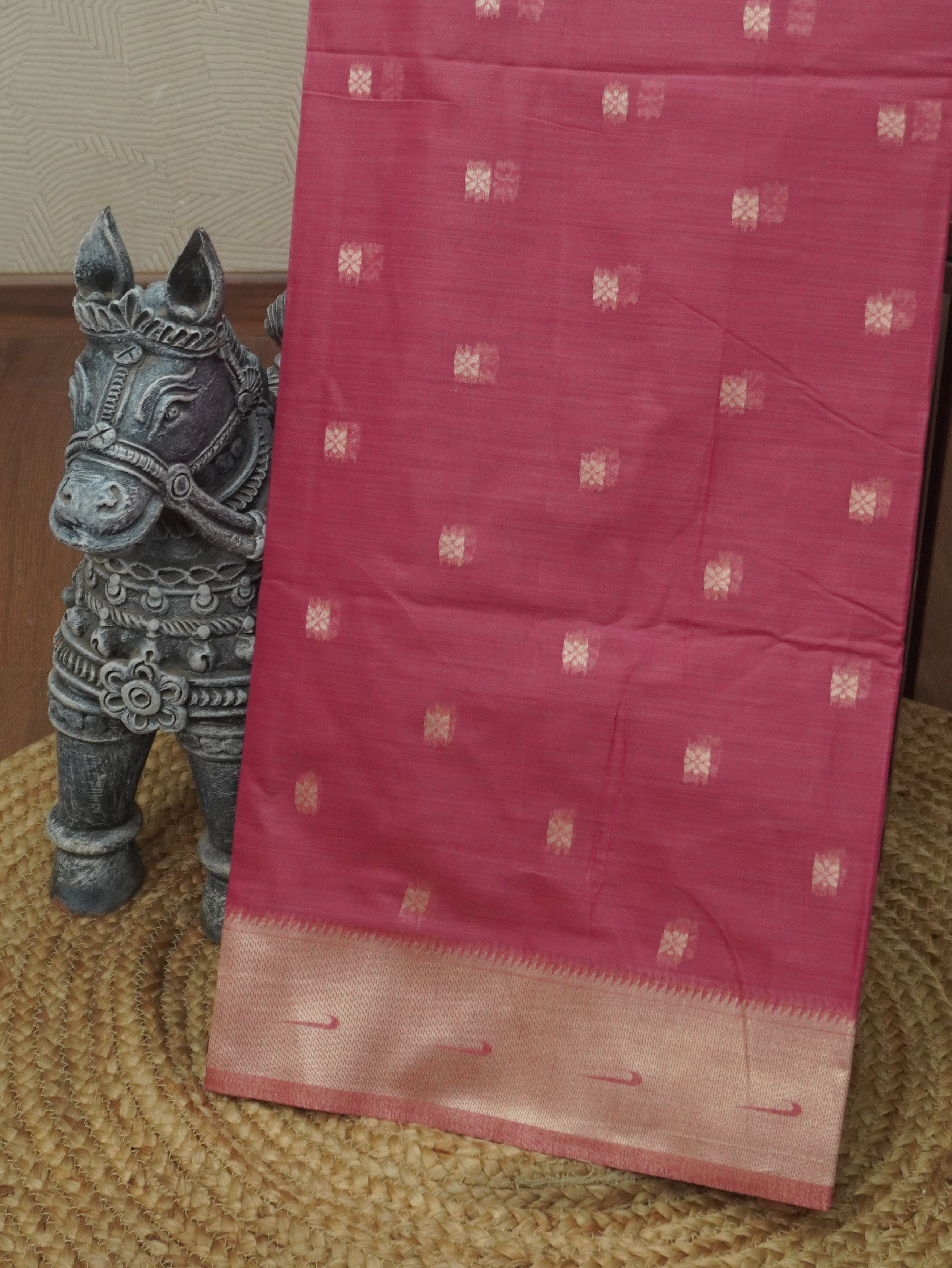 Chanderi Cotton Saree | TTDS3495