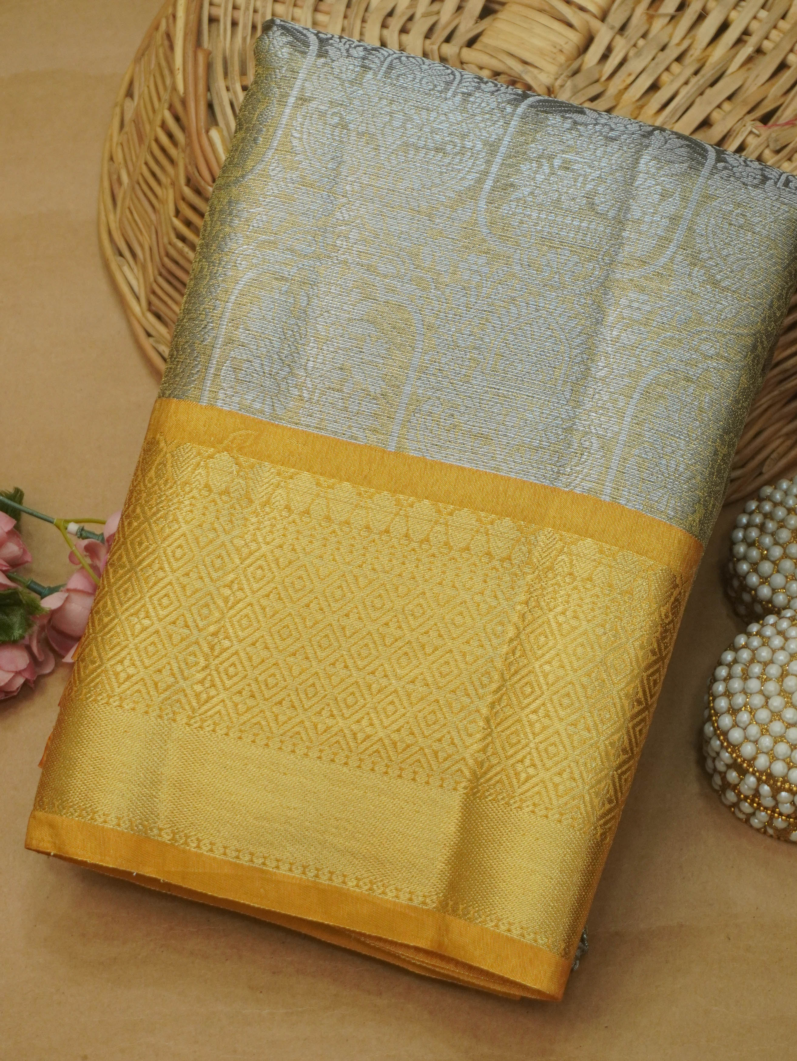 Tissue Silk Saree | TTDS3506