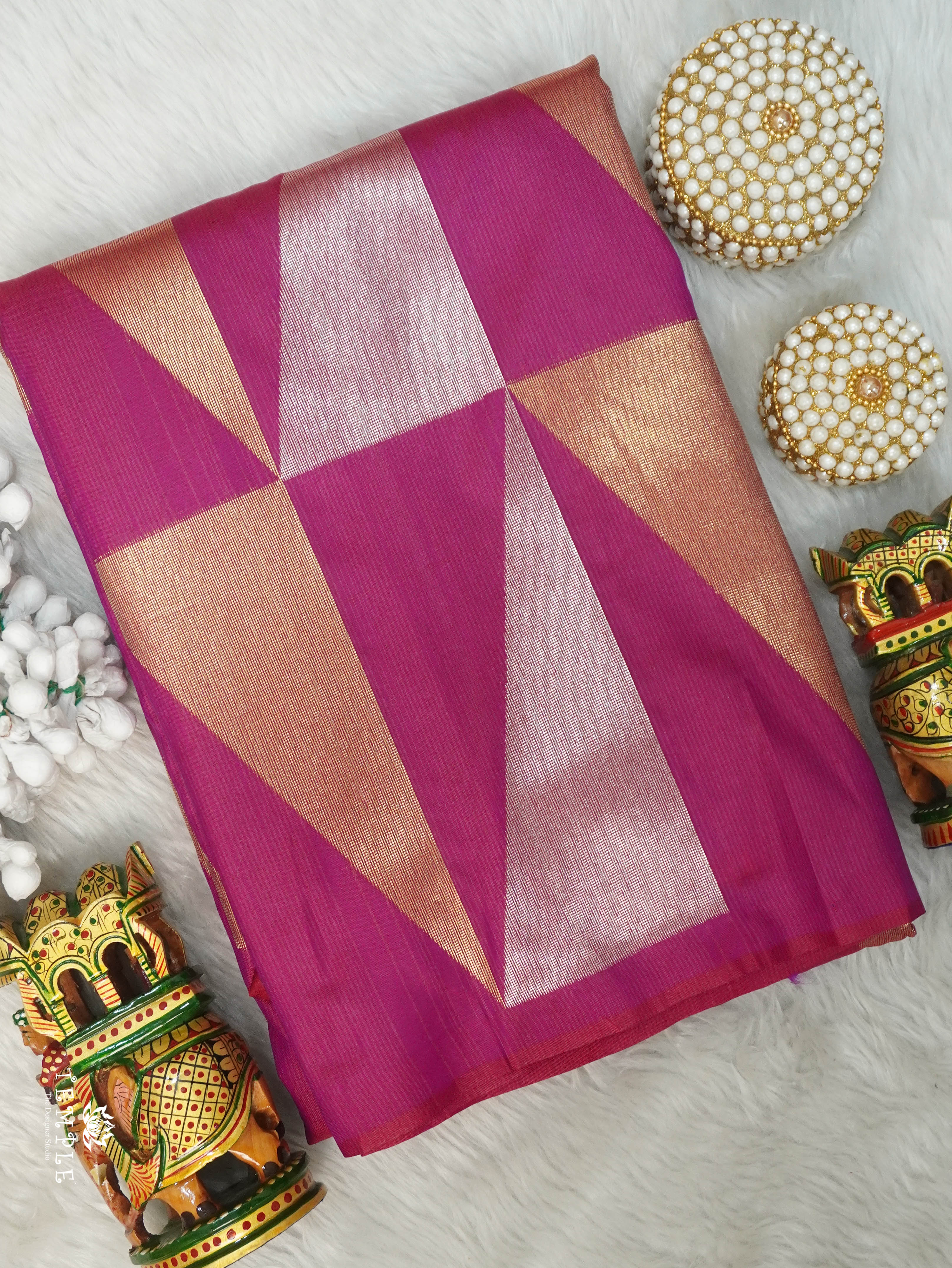 Semi Silk Saree | TTDS3066