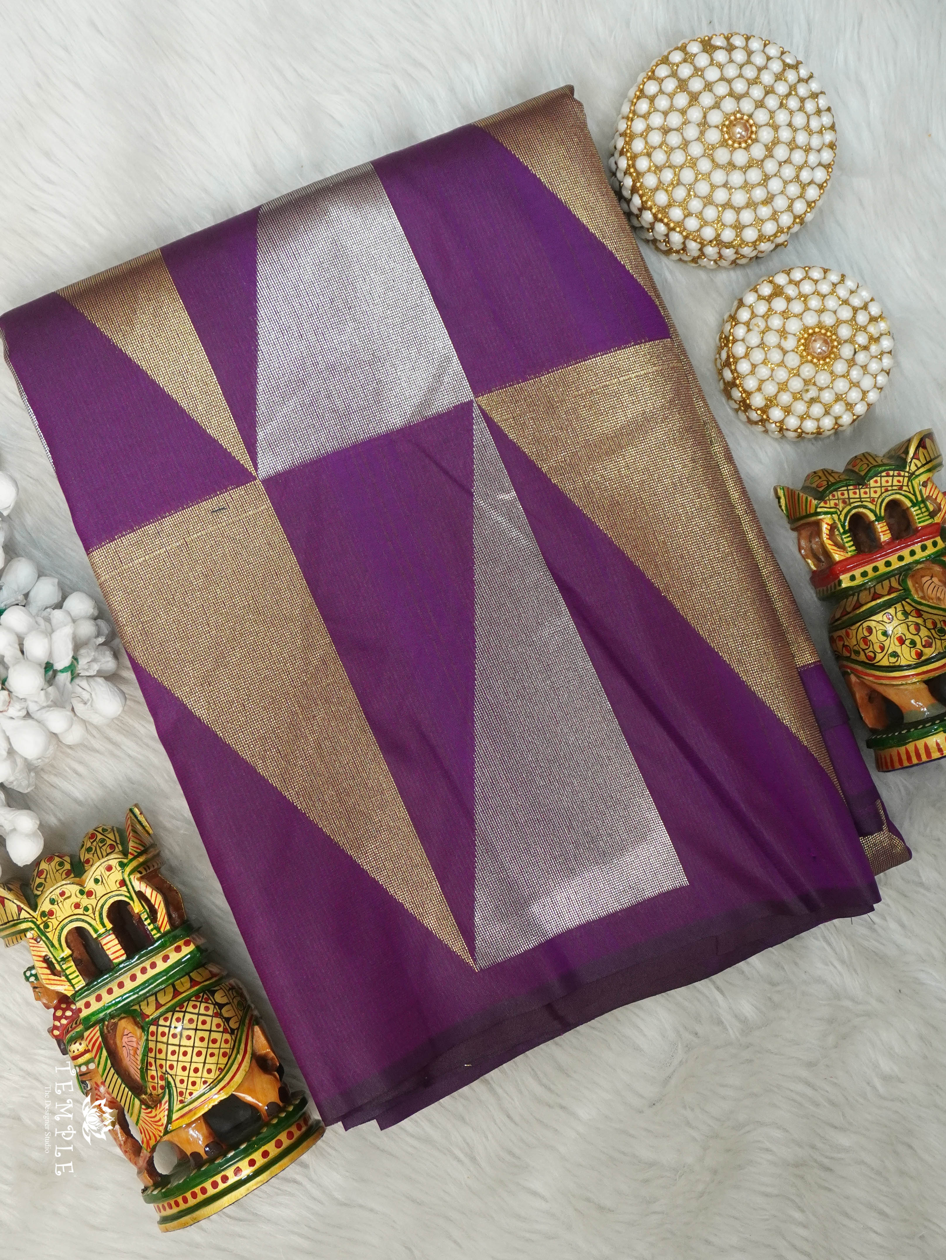 Semi Silk Saree | TTDS3066