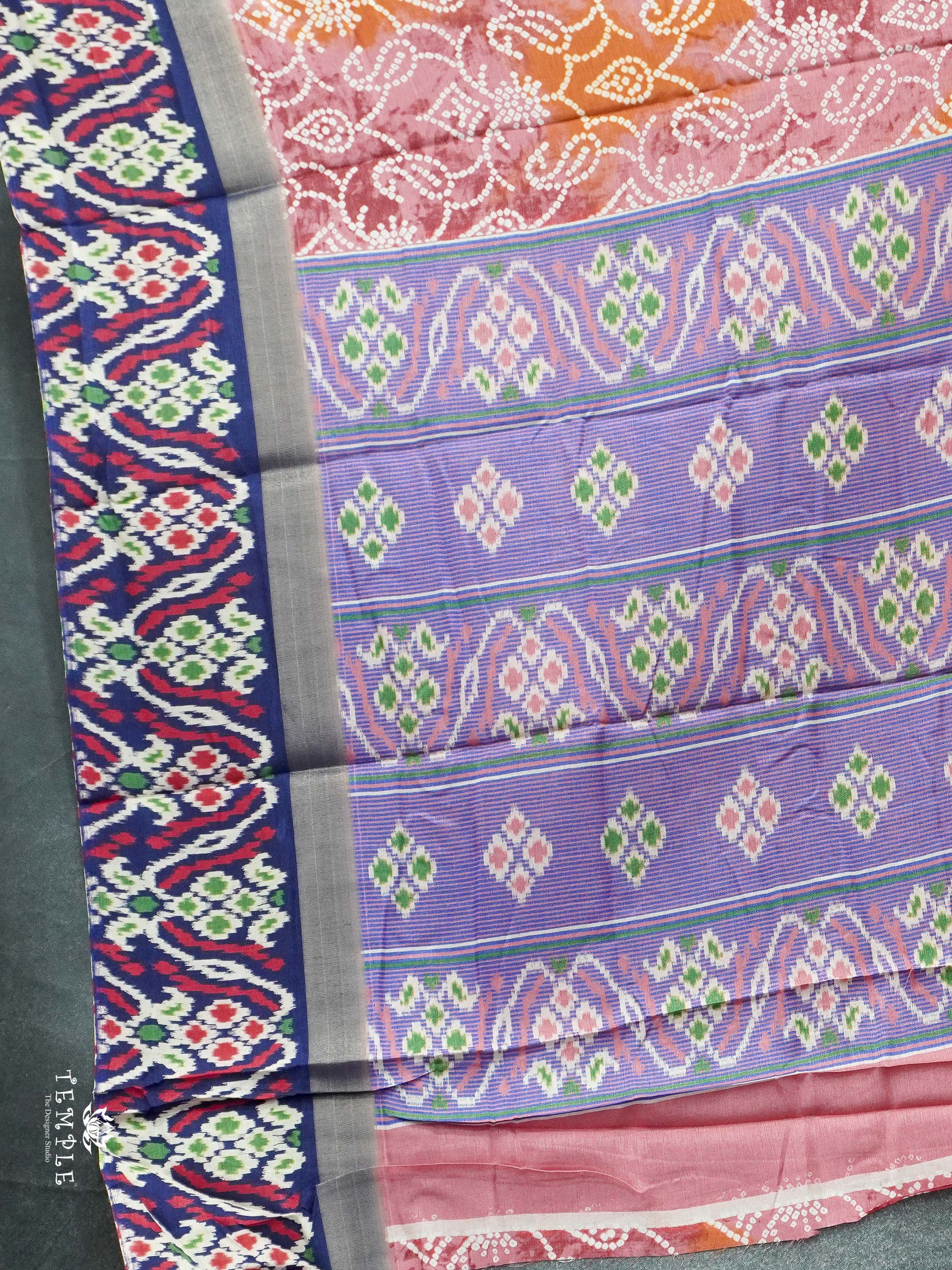Printed Binny Silk Saree | TTDS2608