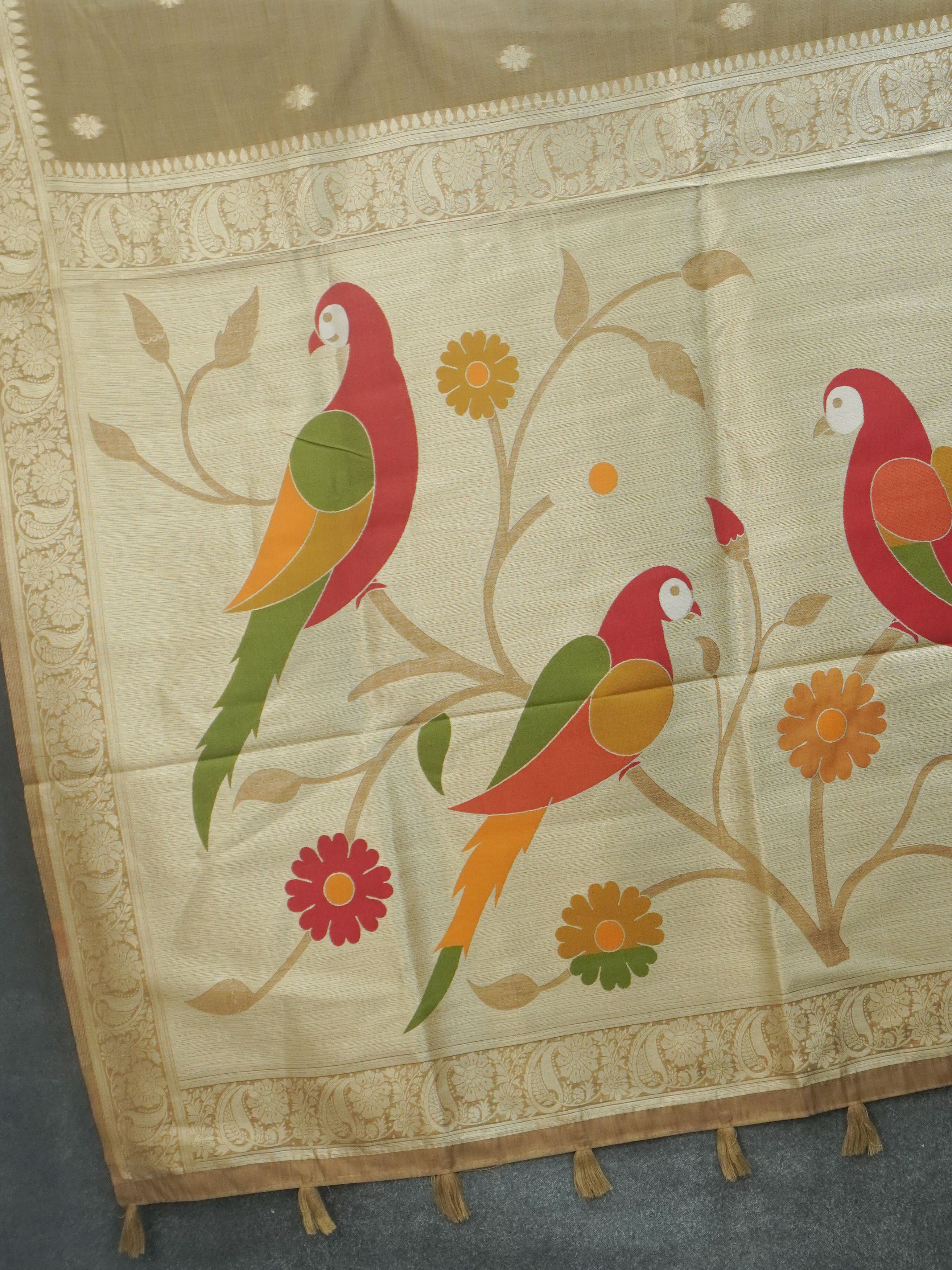 Chanderi Cotton Saree | TTDS3513