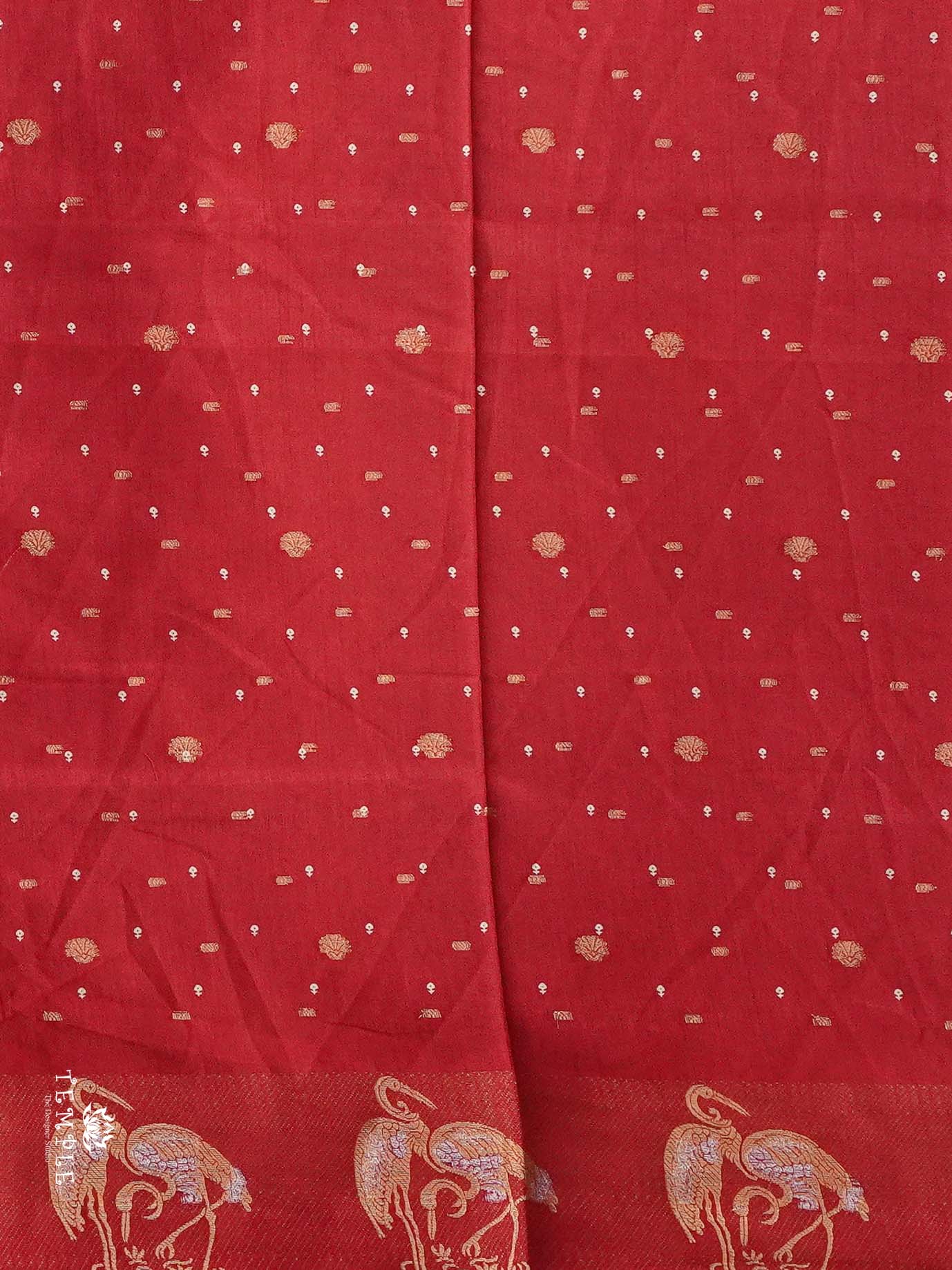 Printed Tussar Saree | TTDS2606