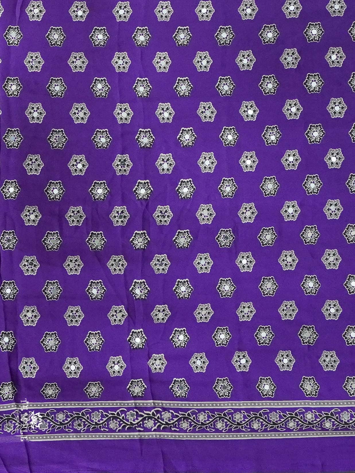 Bandhini Printed Crepe Saree | TTDS2599 | PRE BOOKING