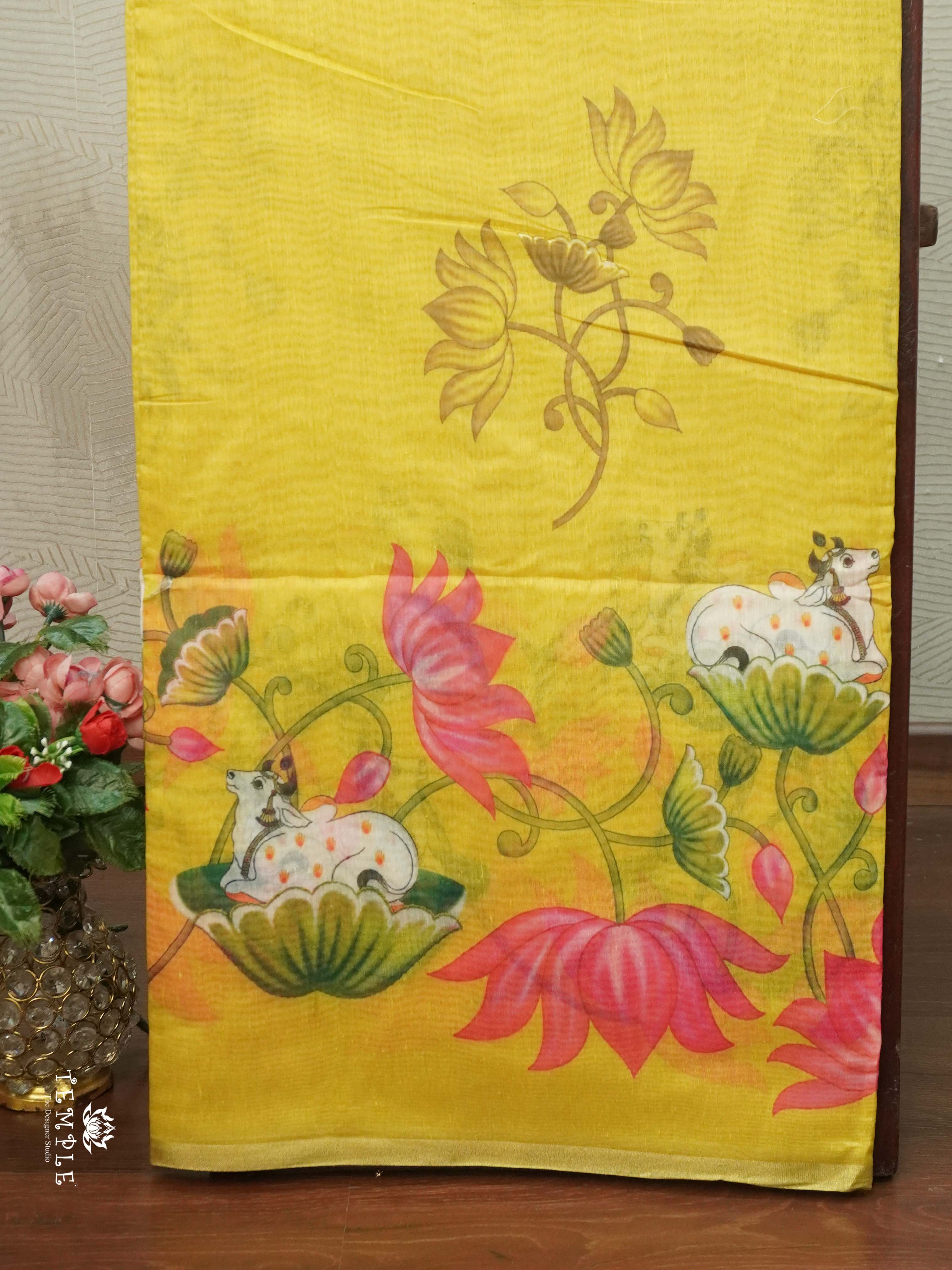 Chanderi Cotton Saree | TTDS2594