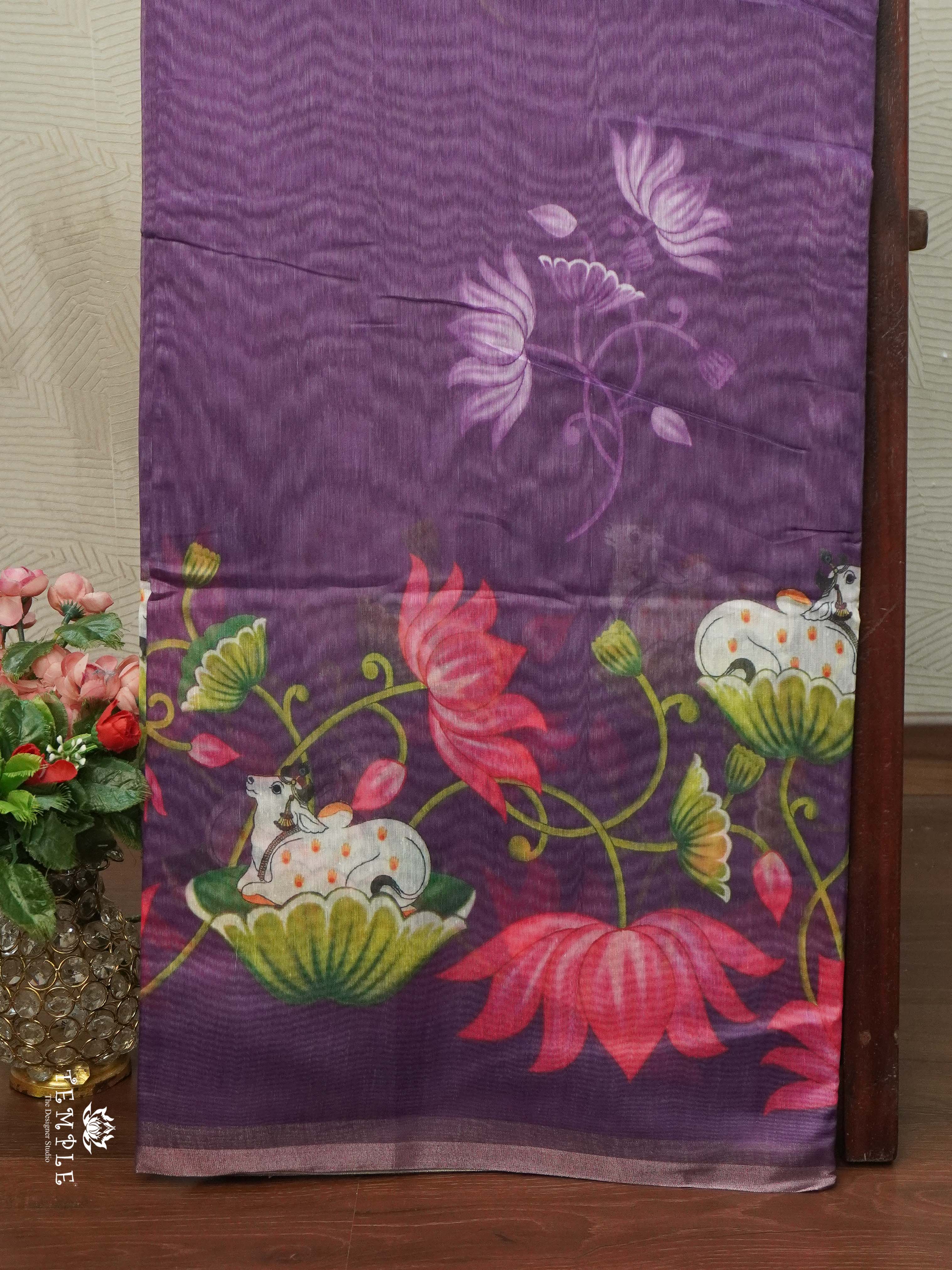 Chanderi Cotton Saree | TTDS2594