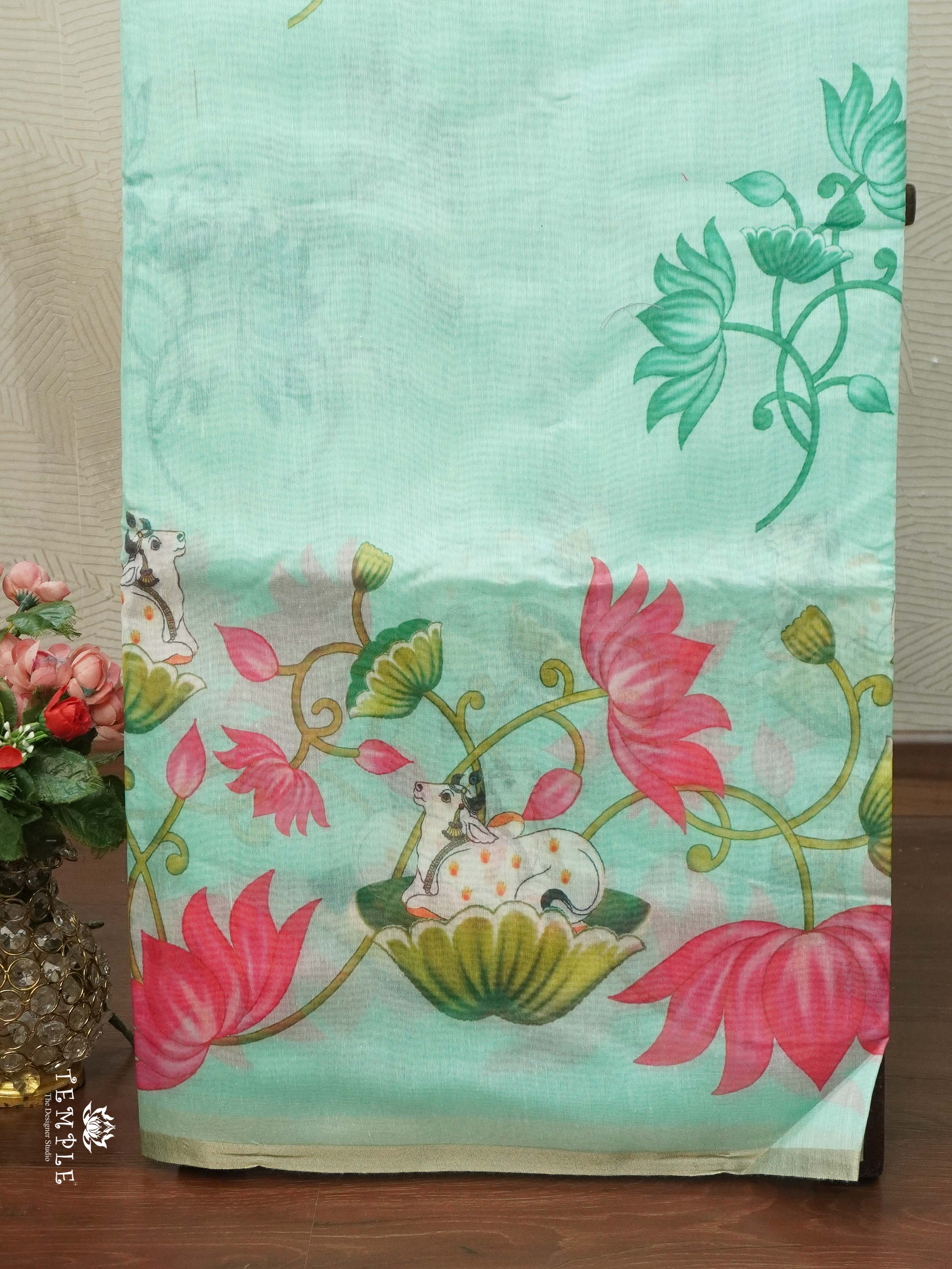 Chanderi Cotton Saree | TTDS2594