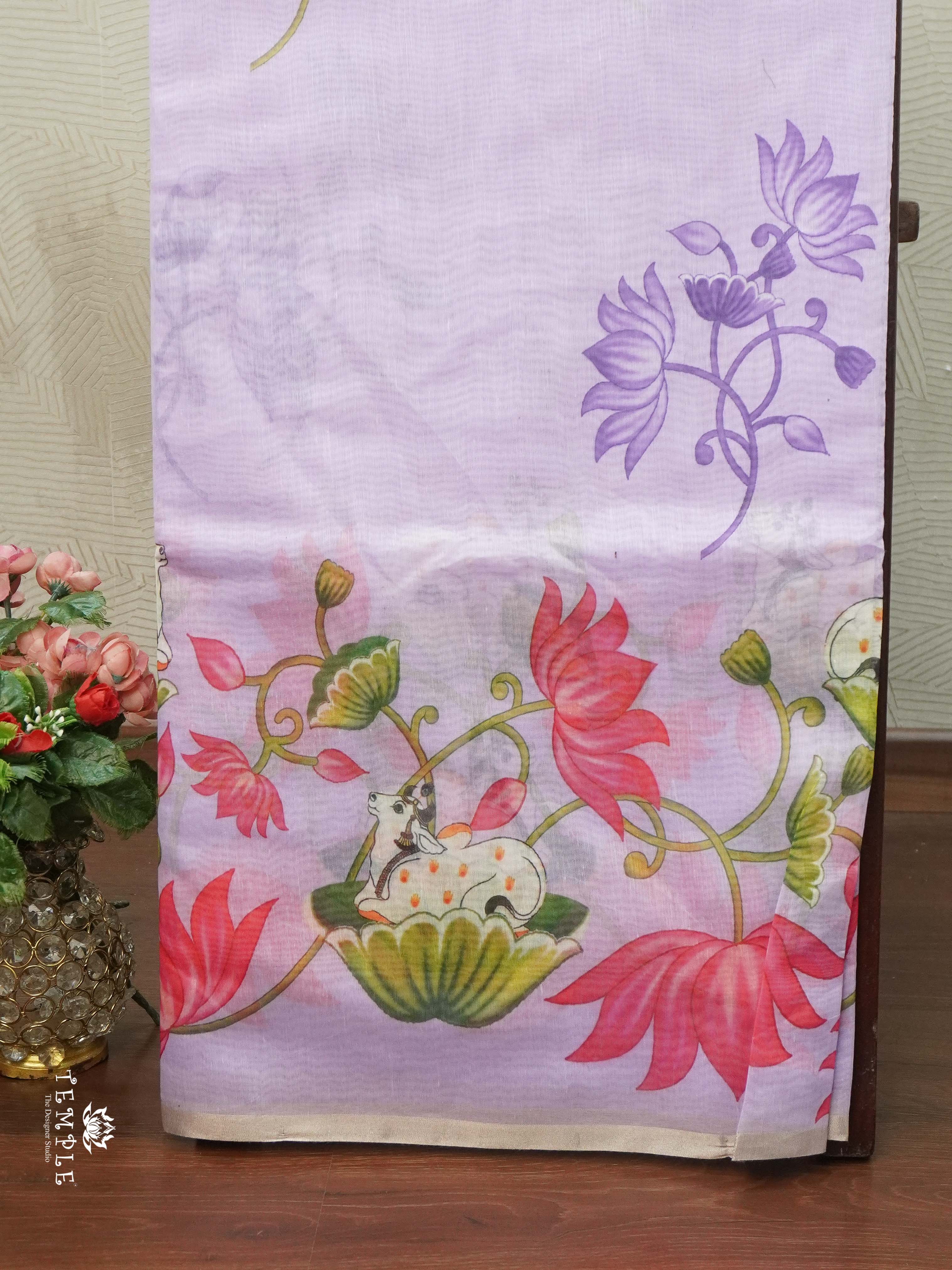 Chanderi Cotton Saree | TTDS2594