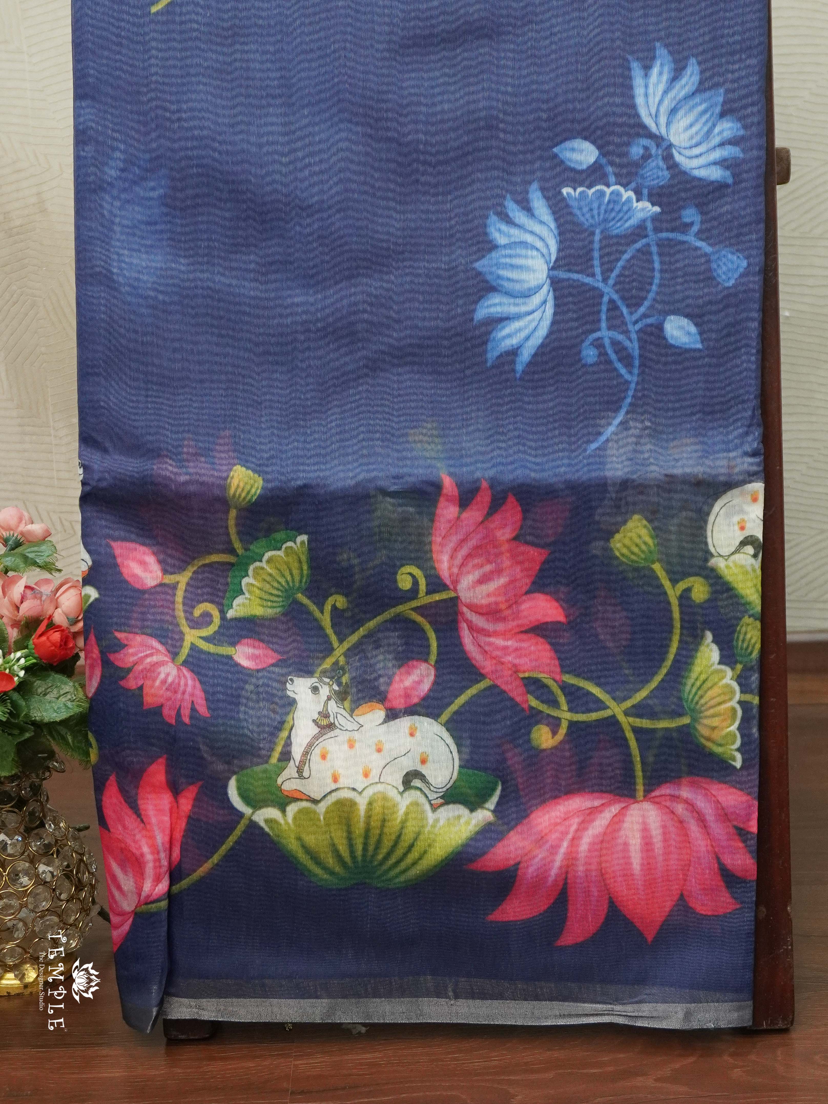 Chanderi Cotton Saree | TTDS2594.