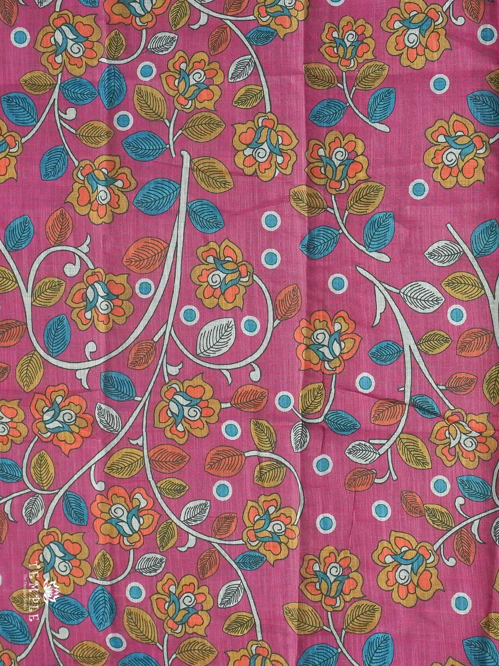 Linen Cotton Saree | TTDS2595