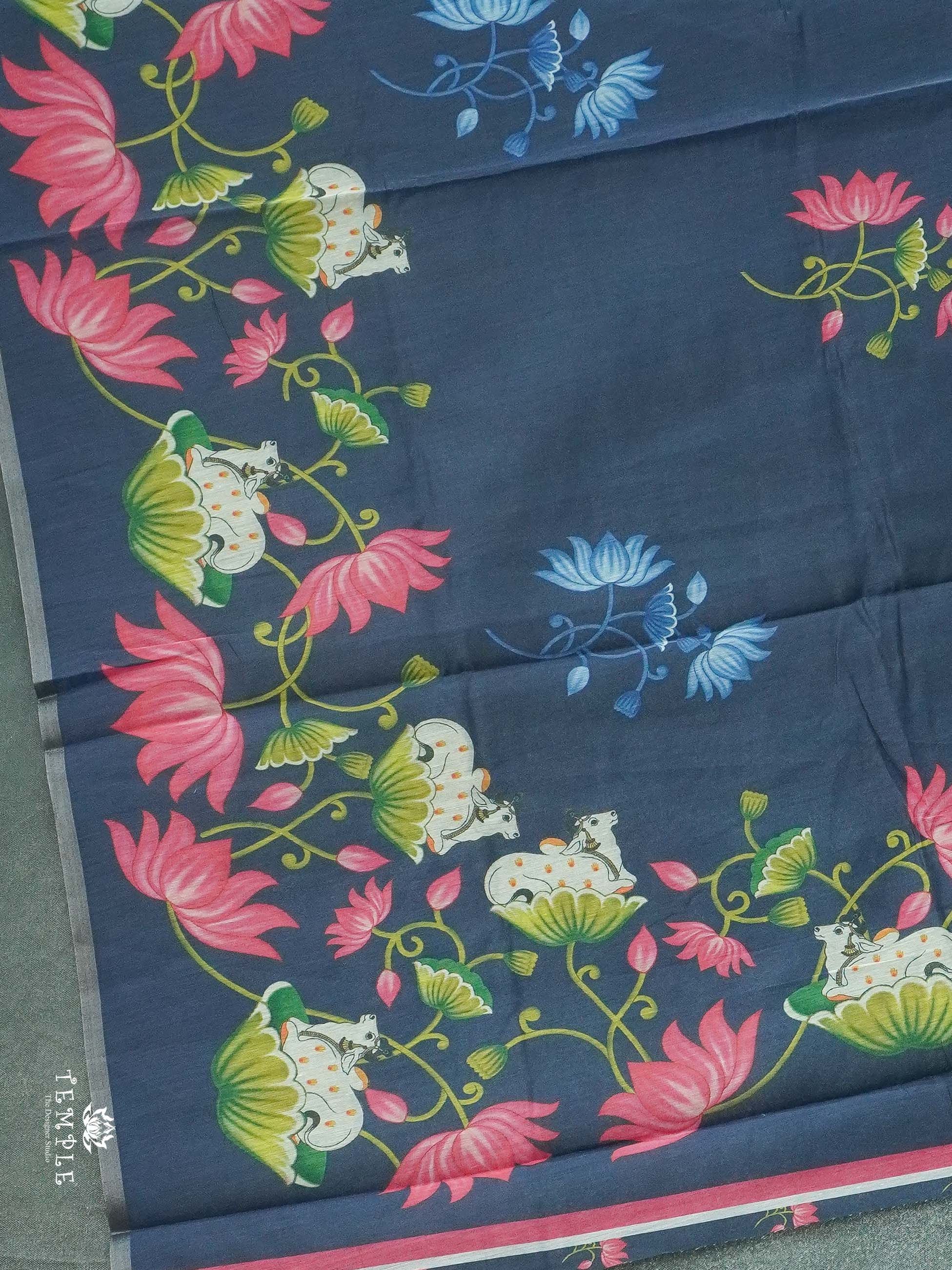 Chanderi Cotton Saree | TTDS2594.