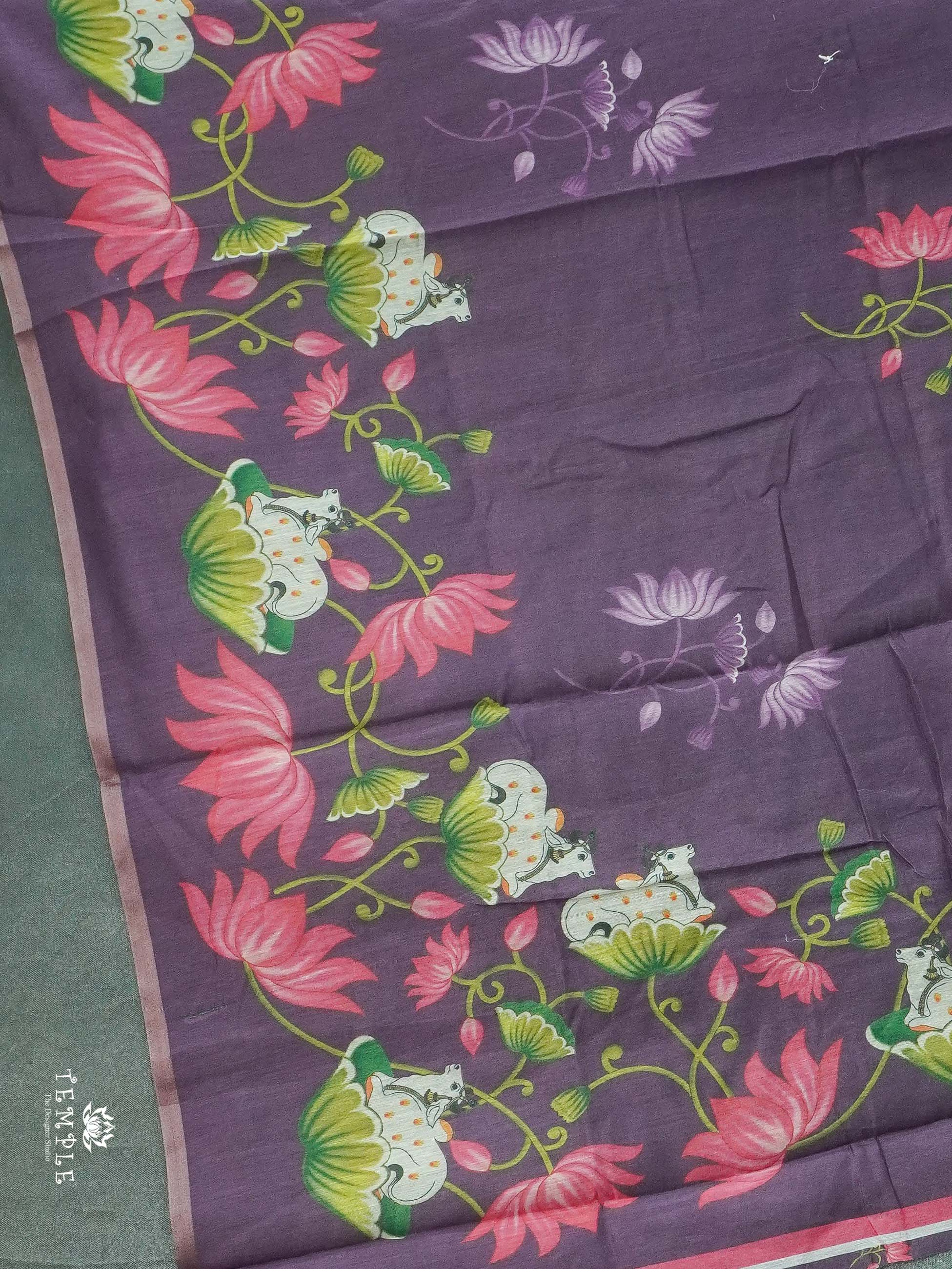 Chanderi Cotton Saree | TTDS2594