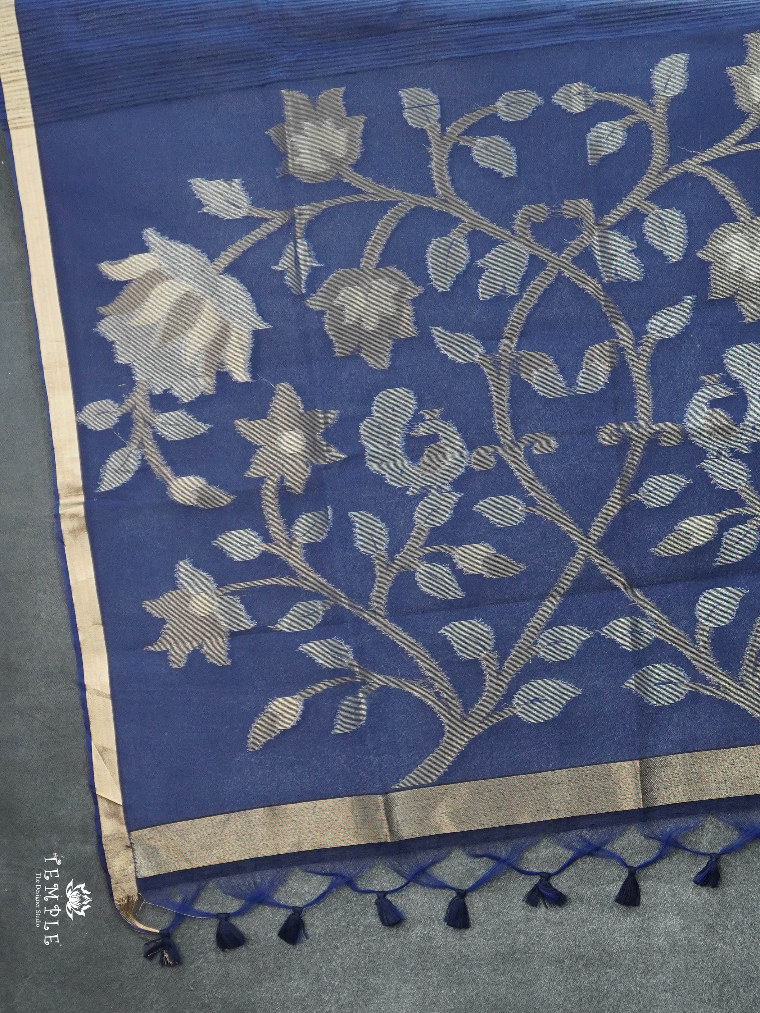 Linen Silk Saree | TTDS3087