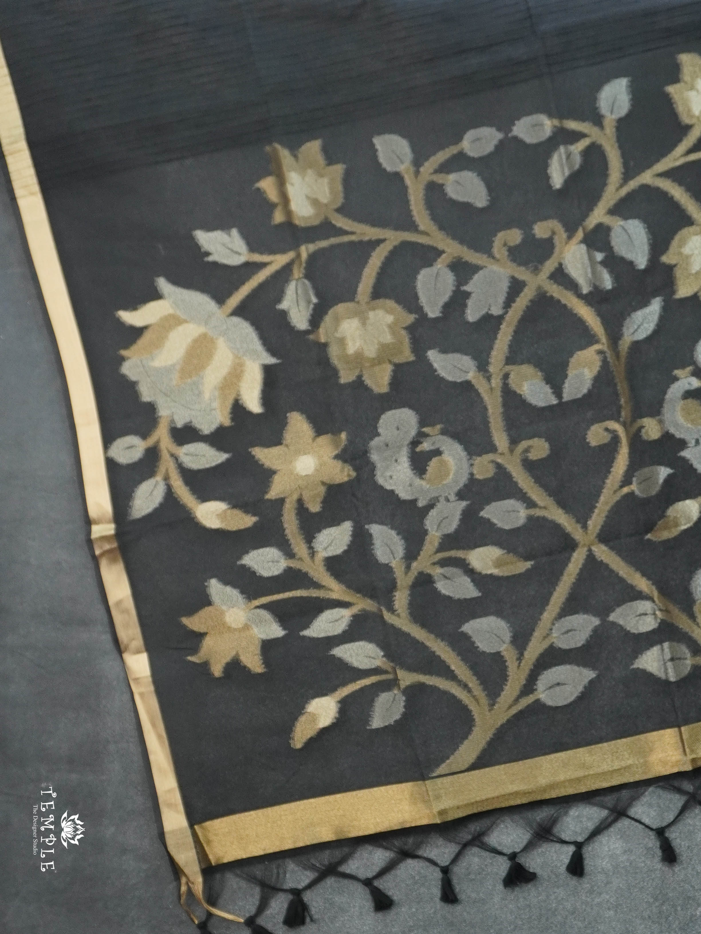 Linen Silk Saree | TTDS3087