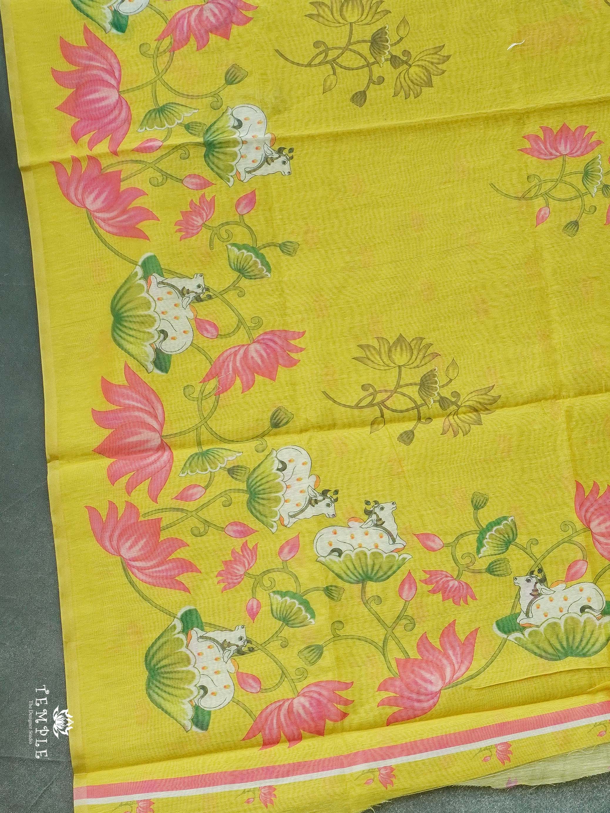 Chanderi Cotton Saree | TTDS2594