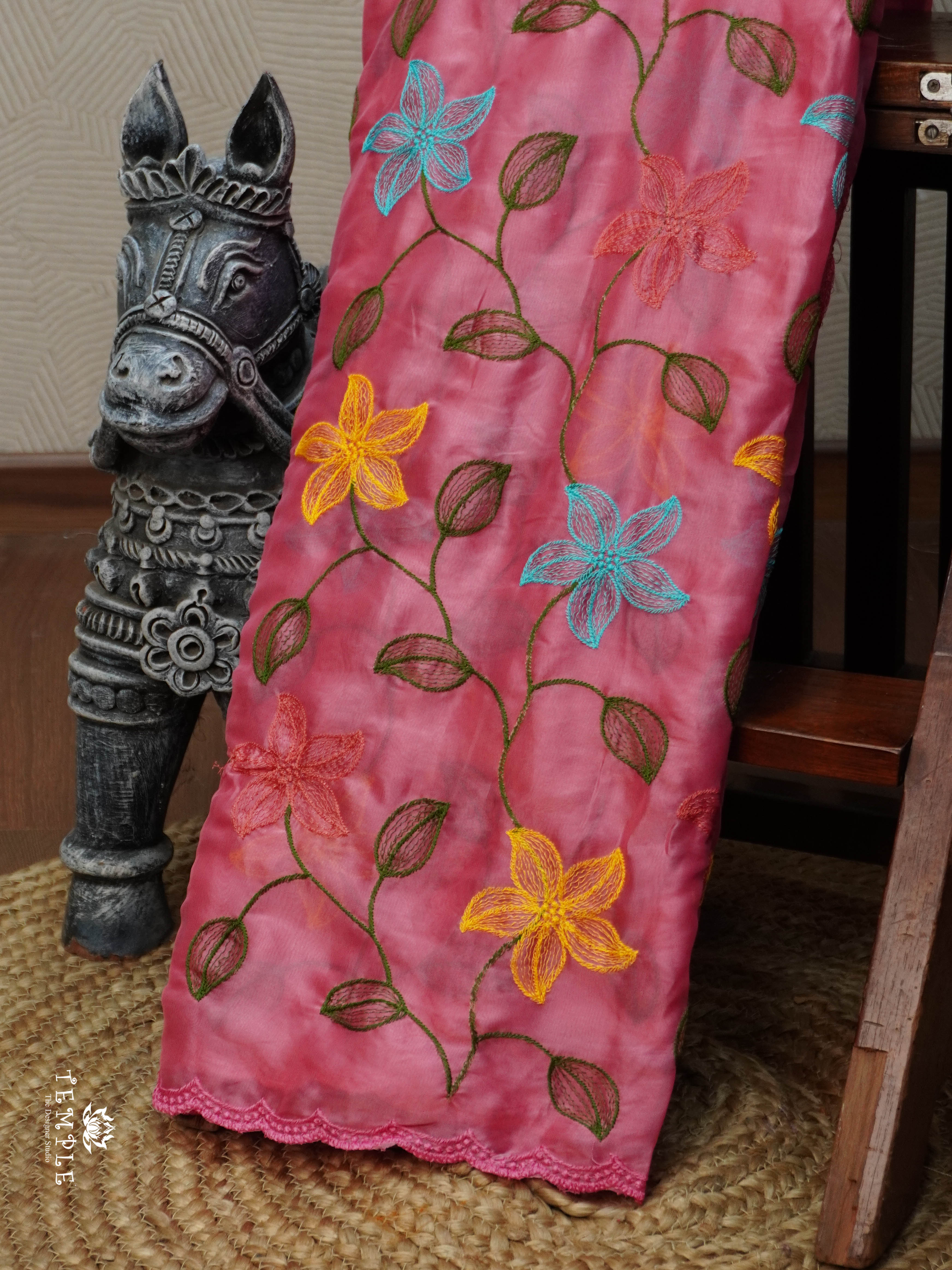 Fancy Cocktail Wear Saree | TTDS3081