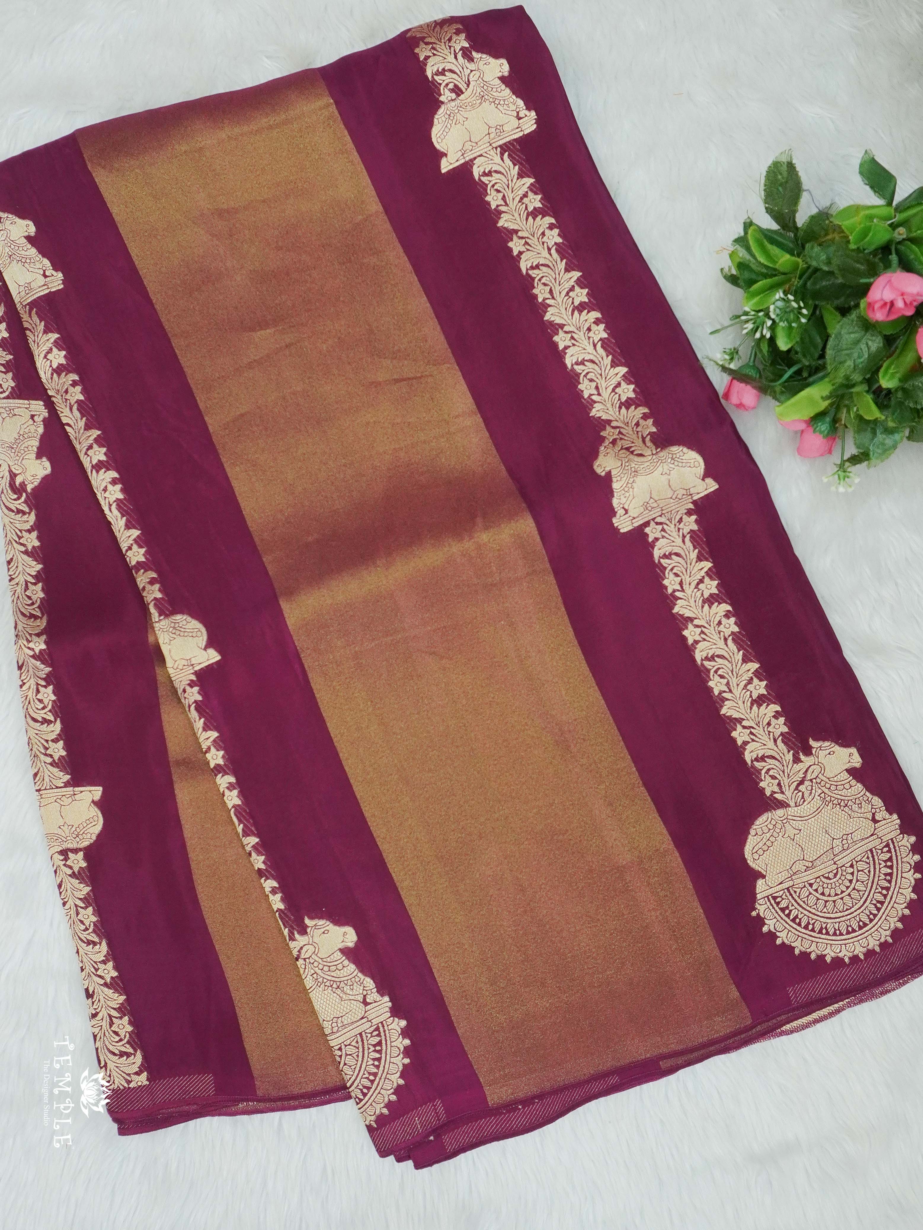 Russian Silk Saree | TTDS2601