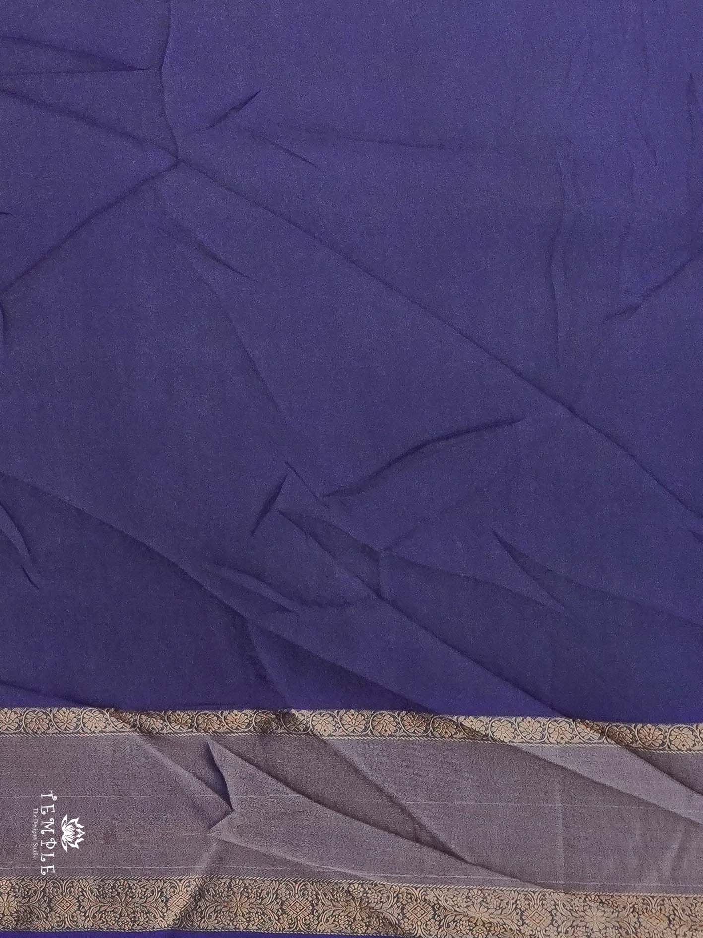 Fancy Brasso Silk Saree | TTDS2605
