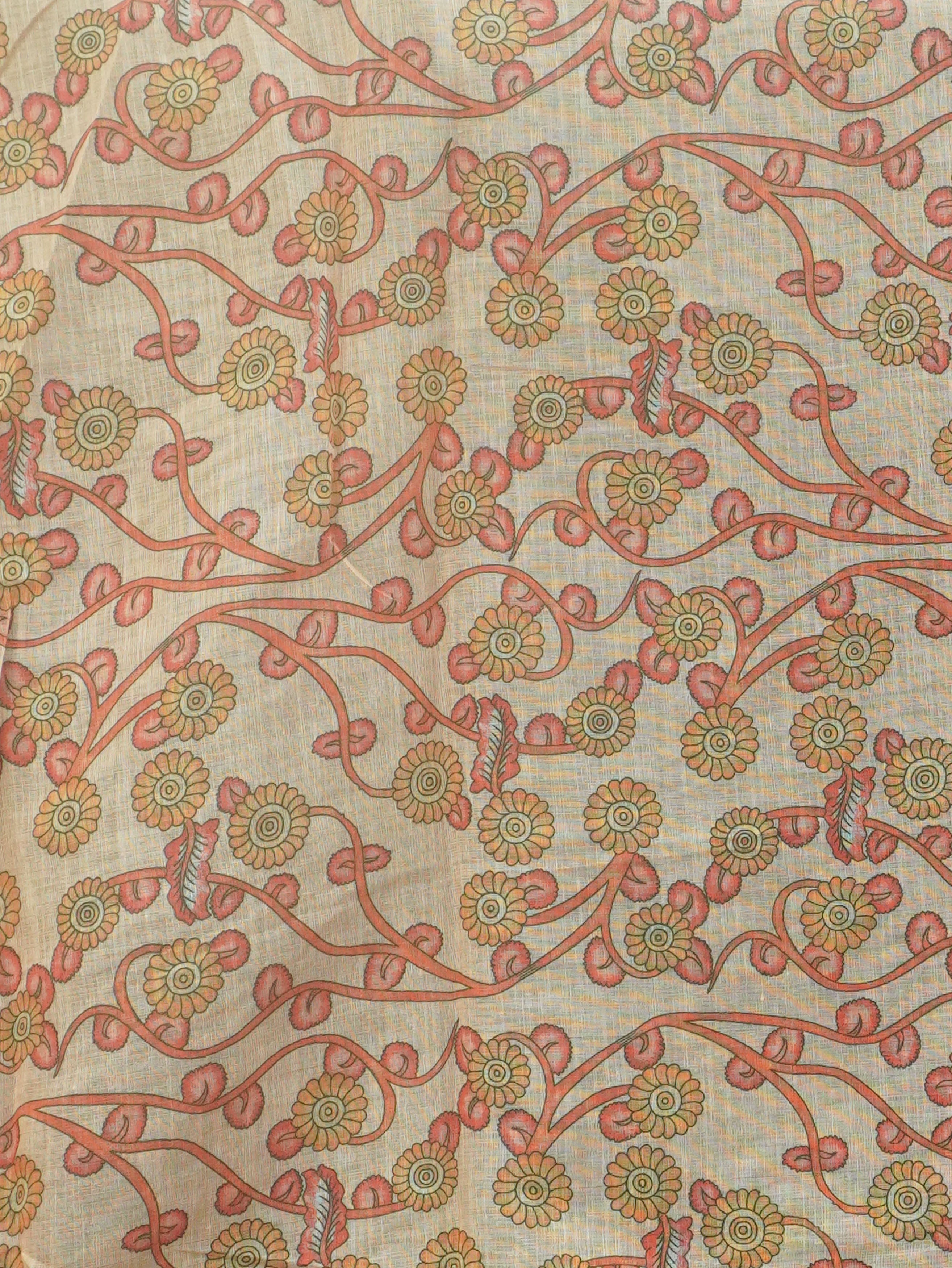 Linen Cotton Saree | TTDS3508